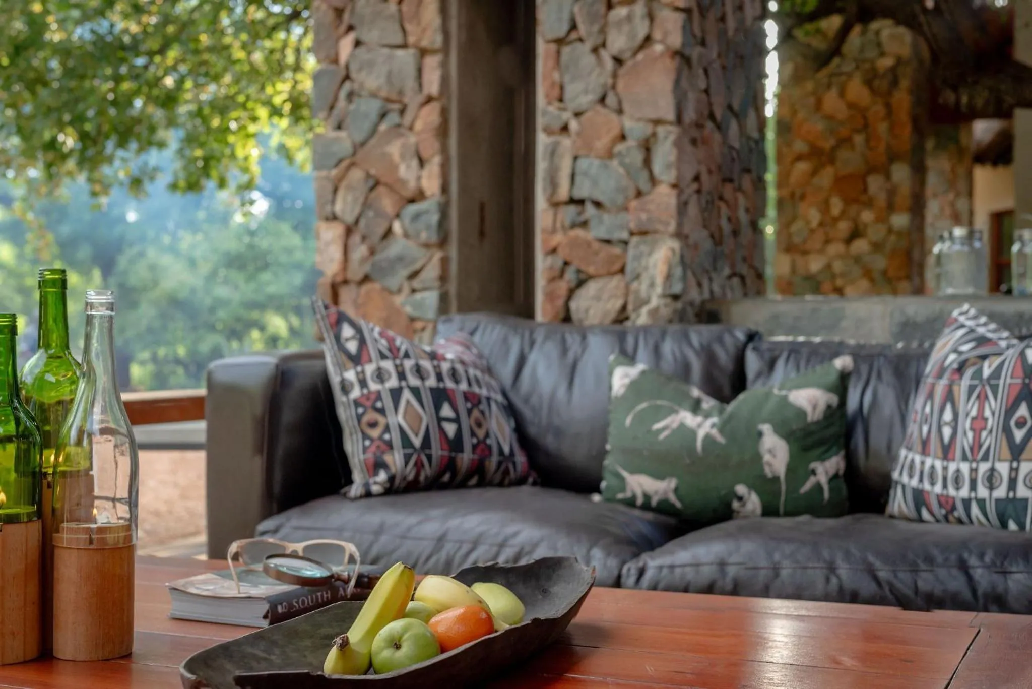 Patio in eKhaya Bush Lodge