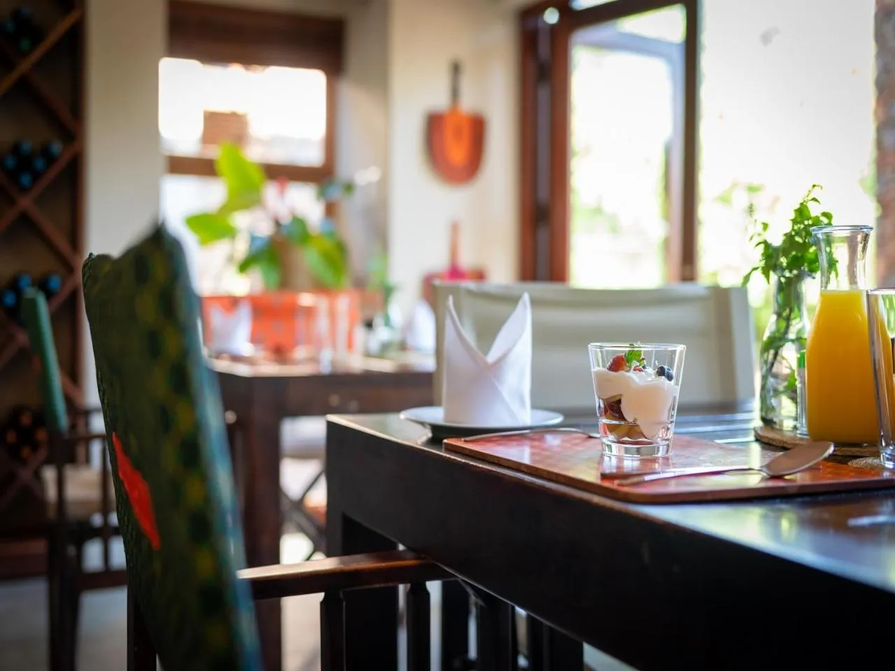 Restaurant/places to eat in eKhaya Bush Lodge