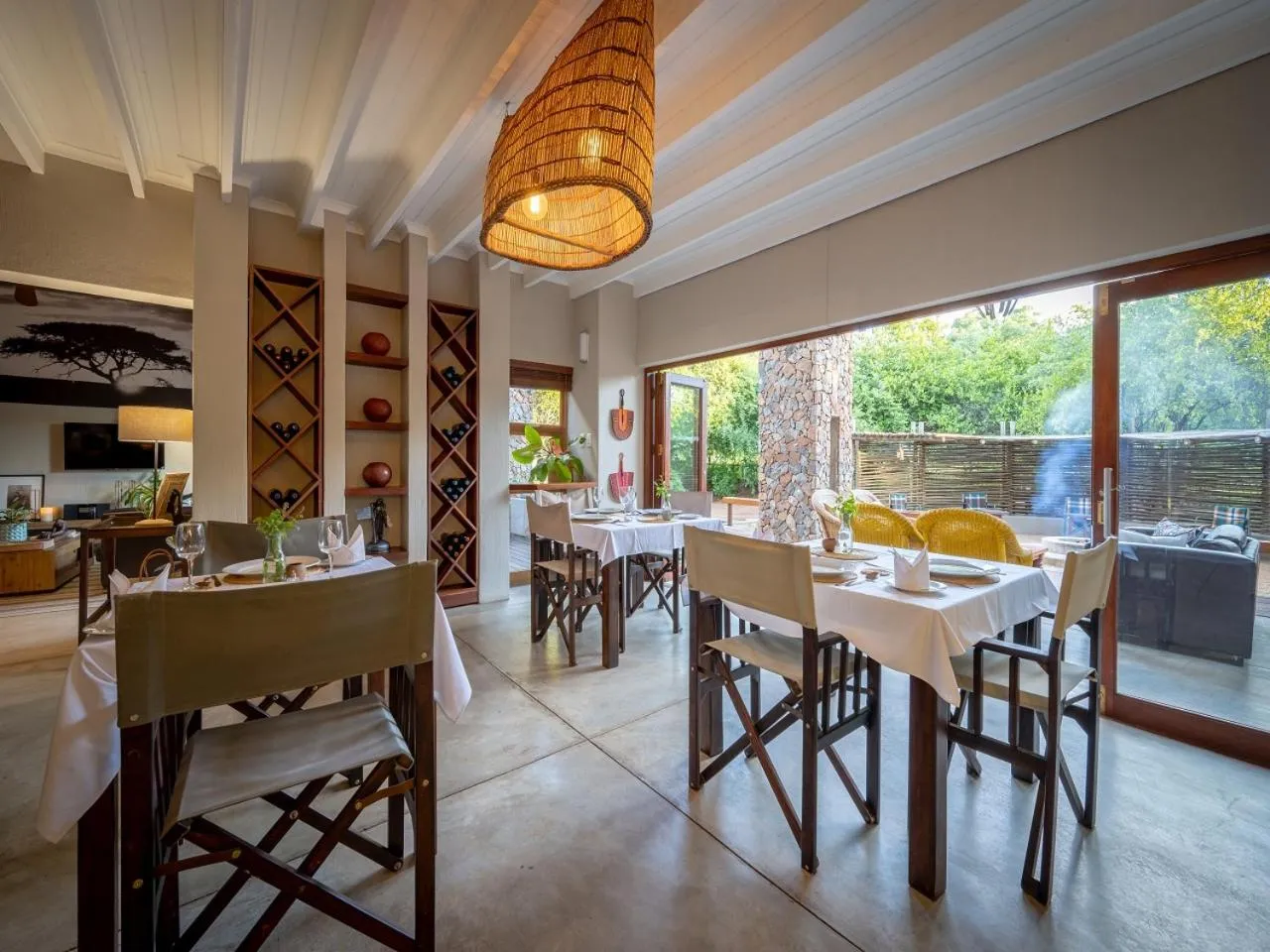 Decorative detail in eKhaya Bush Lodge