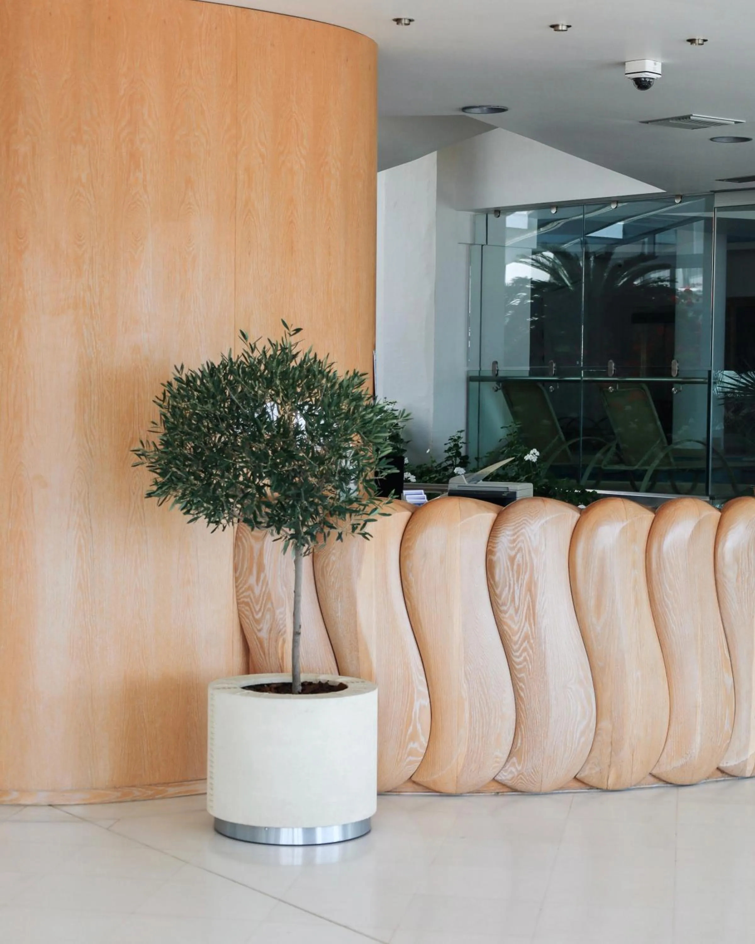 Lobby or reception in Aegean Blue Beach Hotel