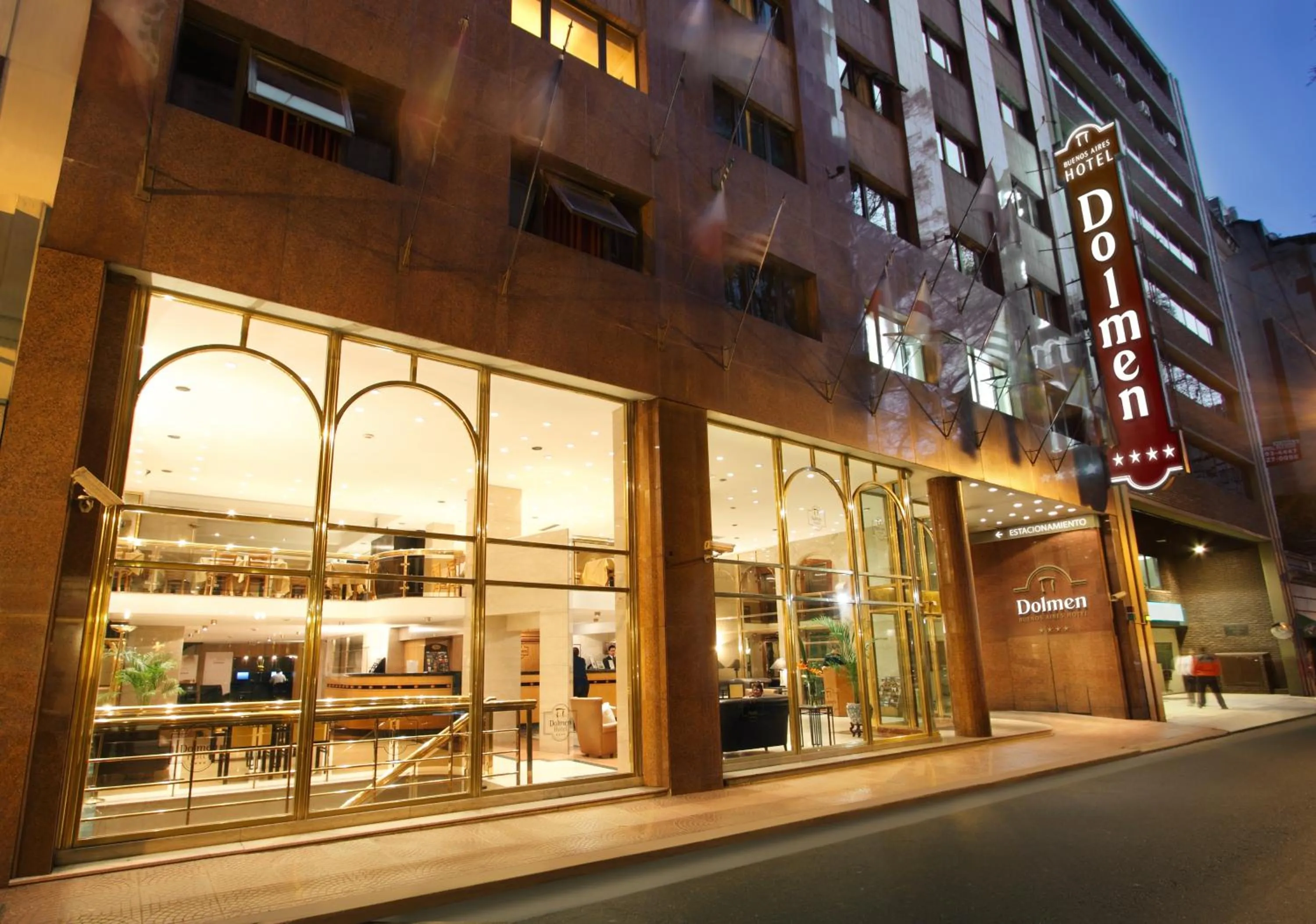 Facade/entrance in Hotel Dolmen