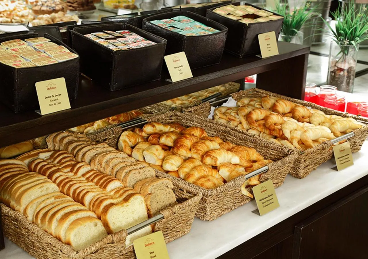 American breakfast in Hotel Dolmen