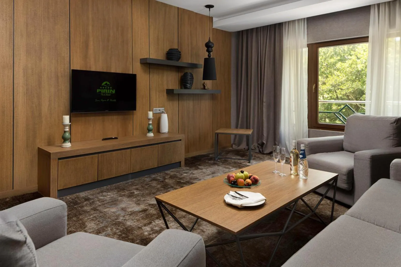 Living room in Pirin Park Hotel