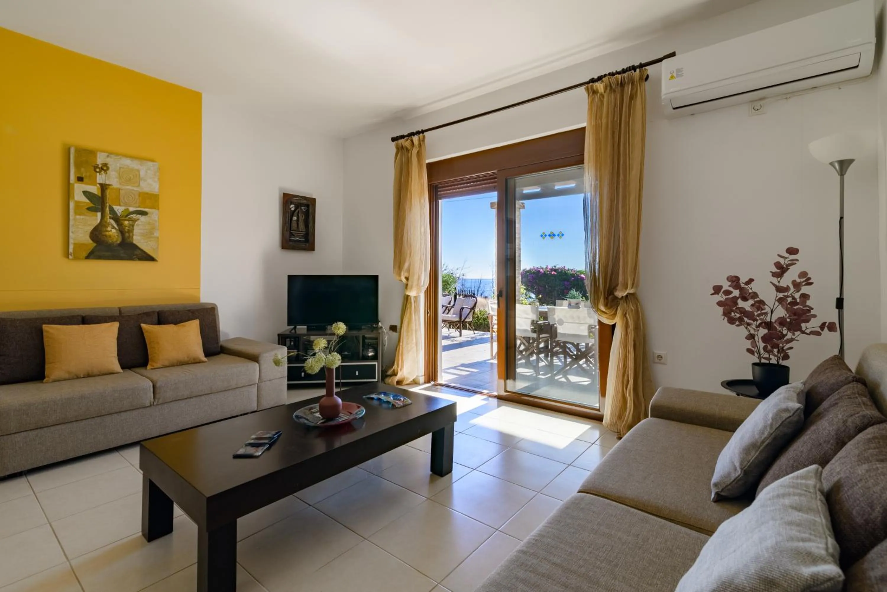 Living room in Villa Nastazia