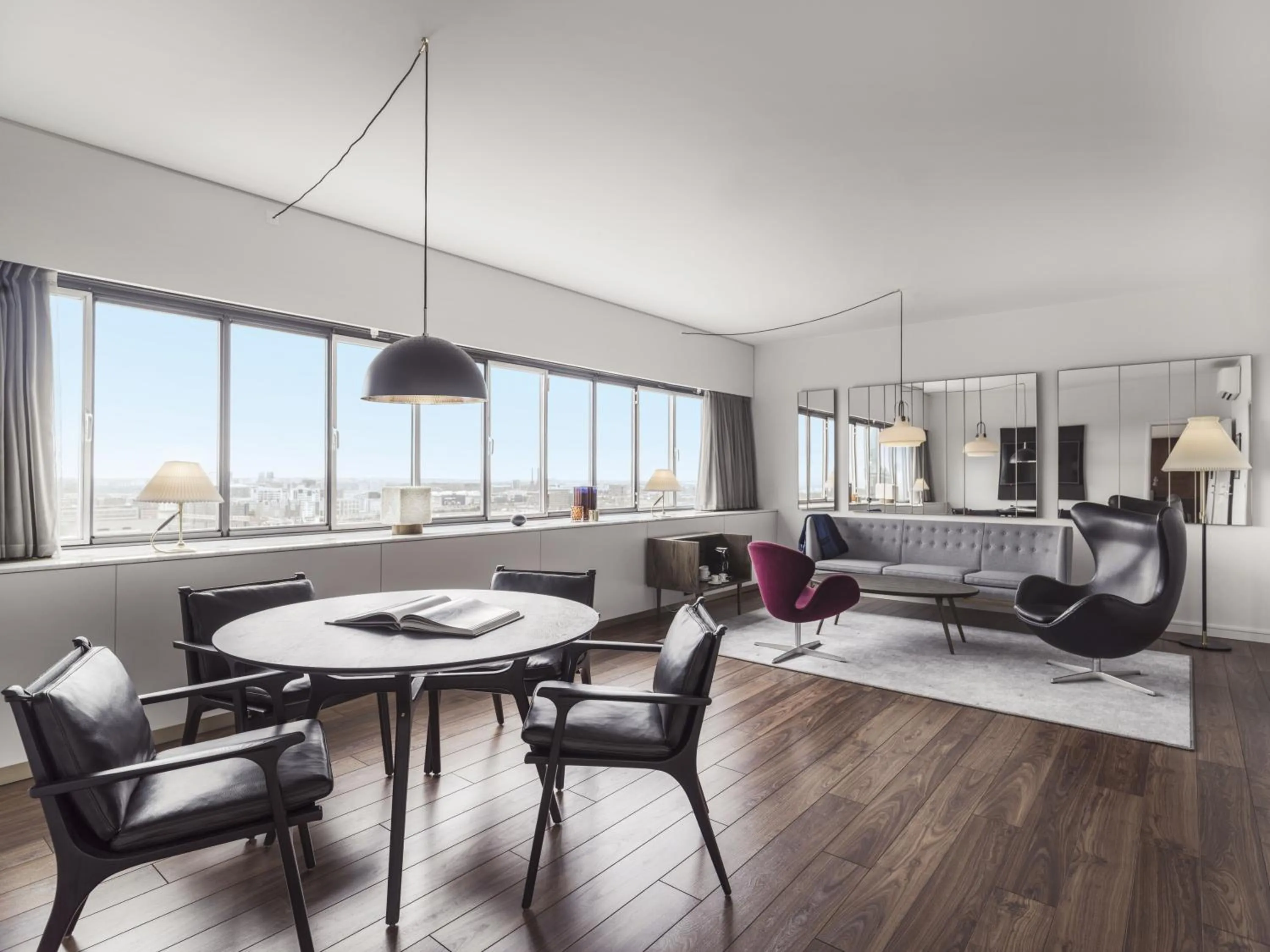 Living room in Radisson Collection Royal Hotel, Copenhagen