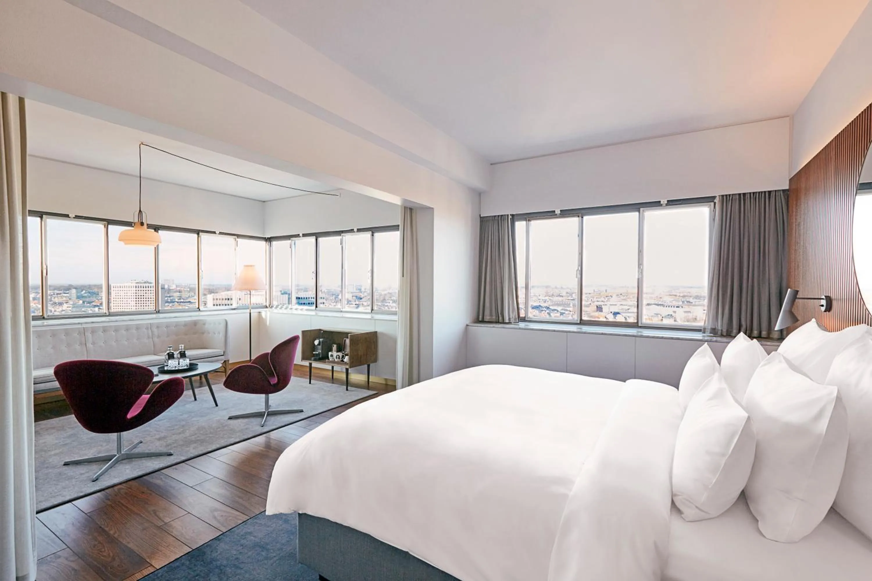 Bed in Radisson Collection Royal Hotel, Copenhagen