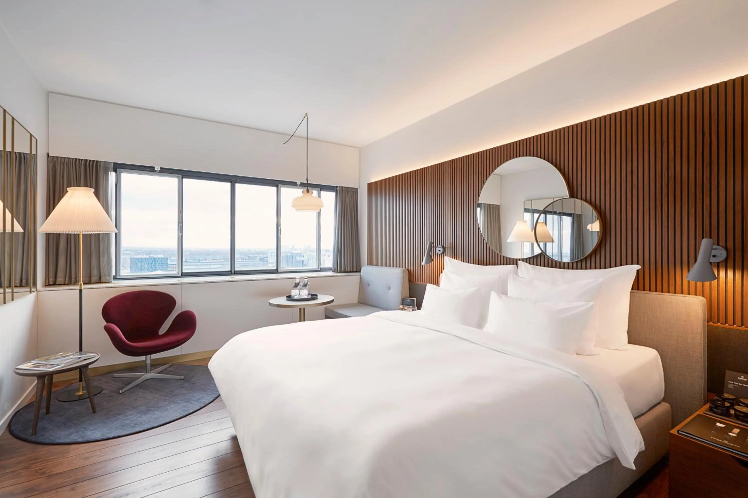 Bed in Radisson Collection Royal Hotel, Copenhagen