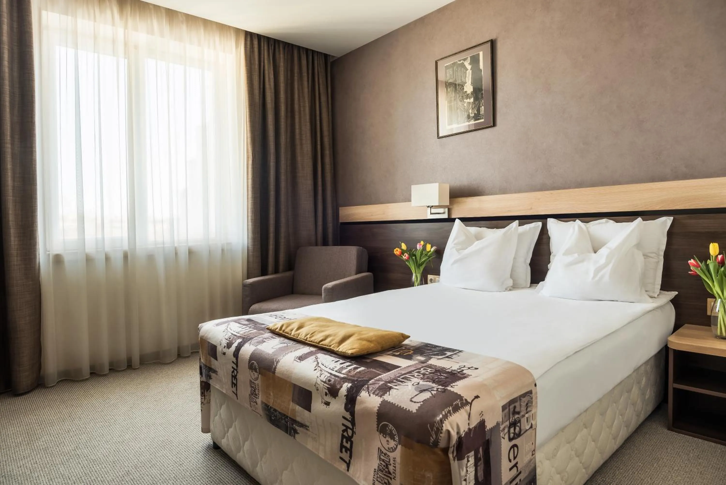 Bedroom, Bed in Dunav Plaza Hotel