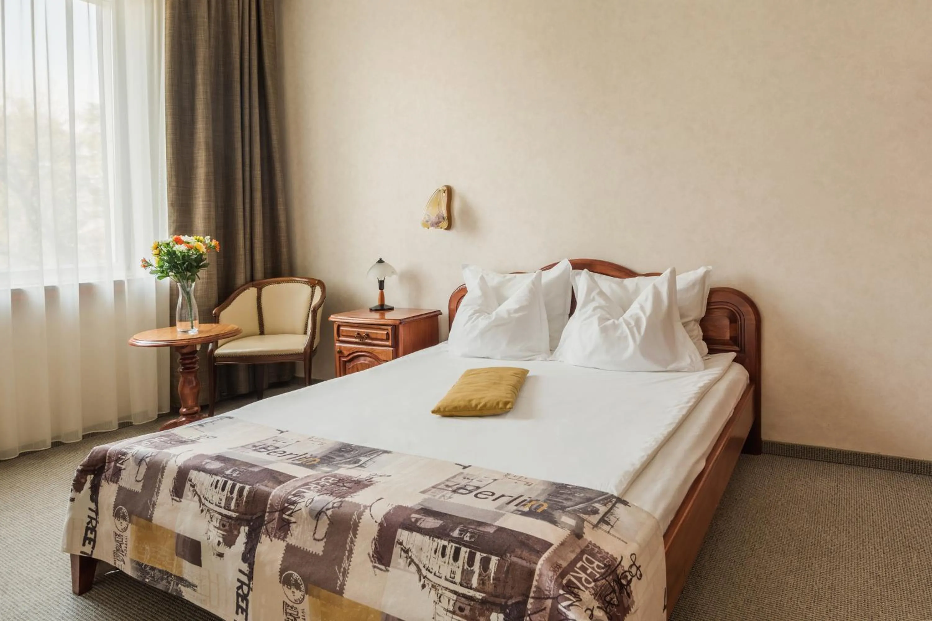 Bed in Dunav Plaza Hotel