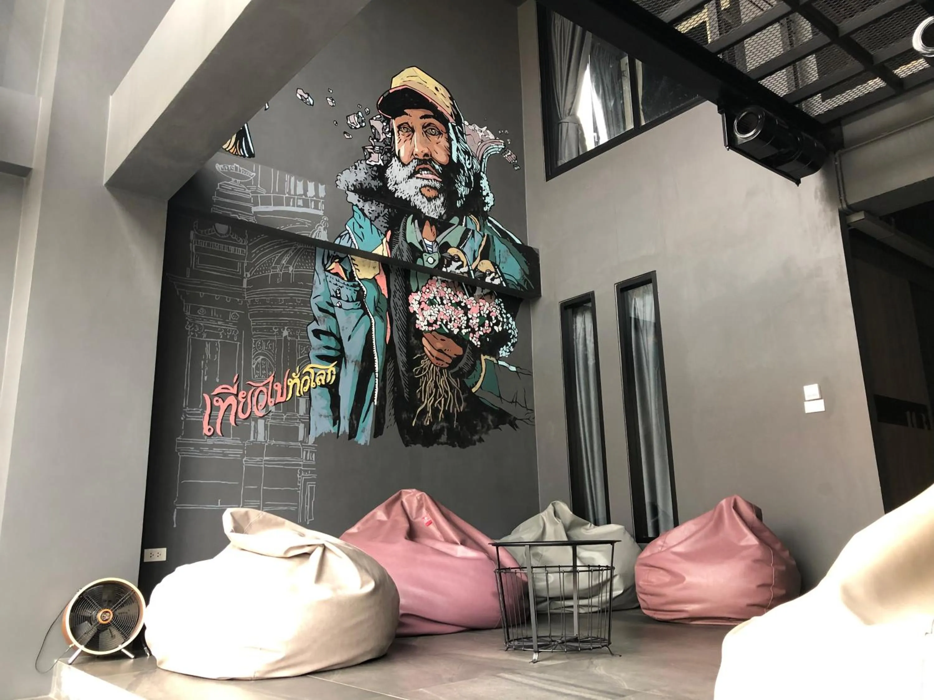 Balcony/Terrace in Issara by D Hostel