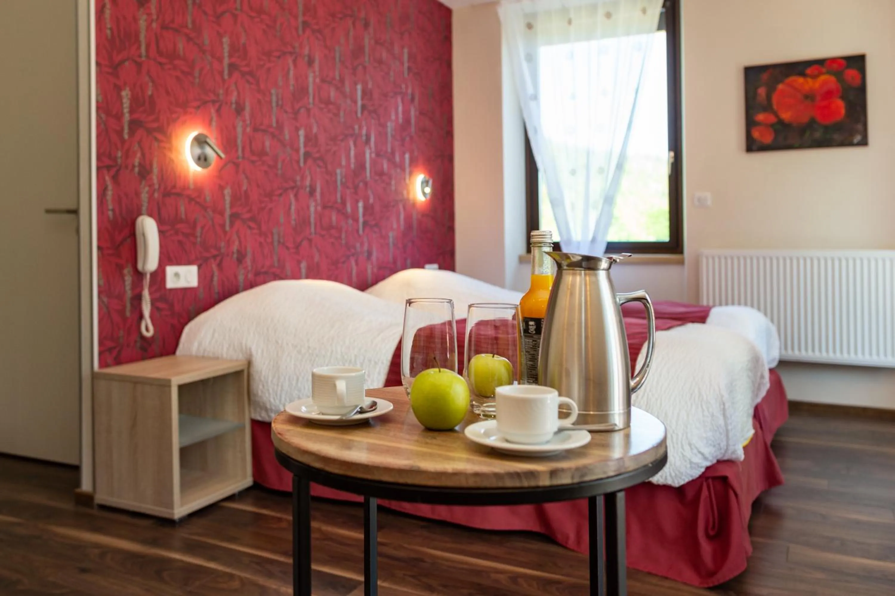 Photo of the whole room, Bed in Logis Hotel Des Vosges