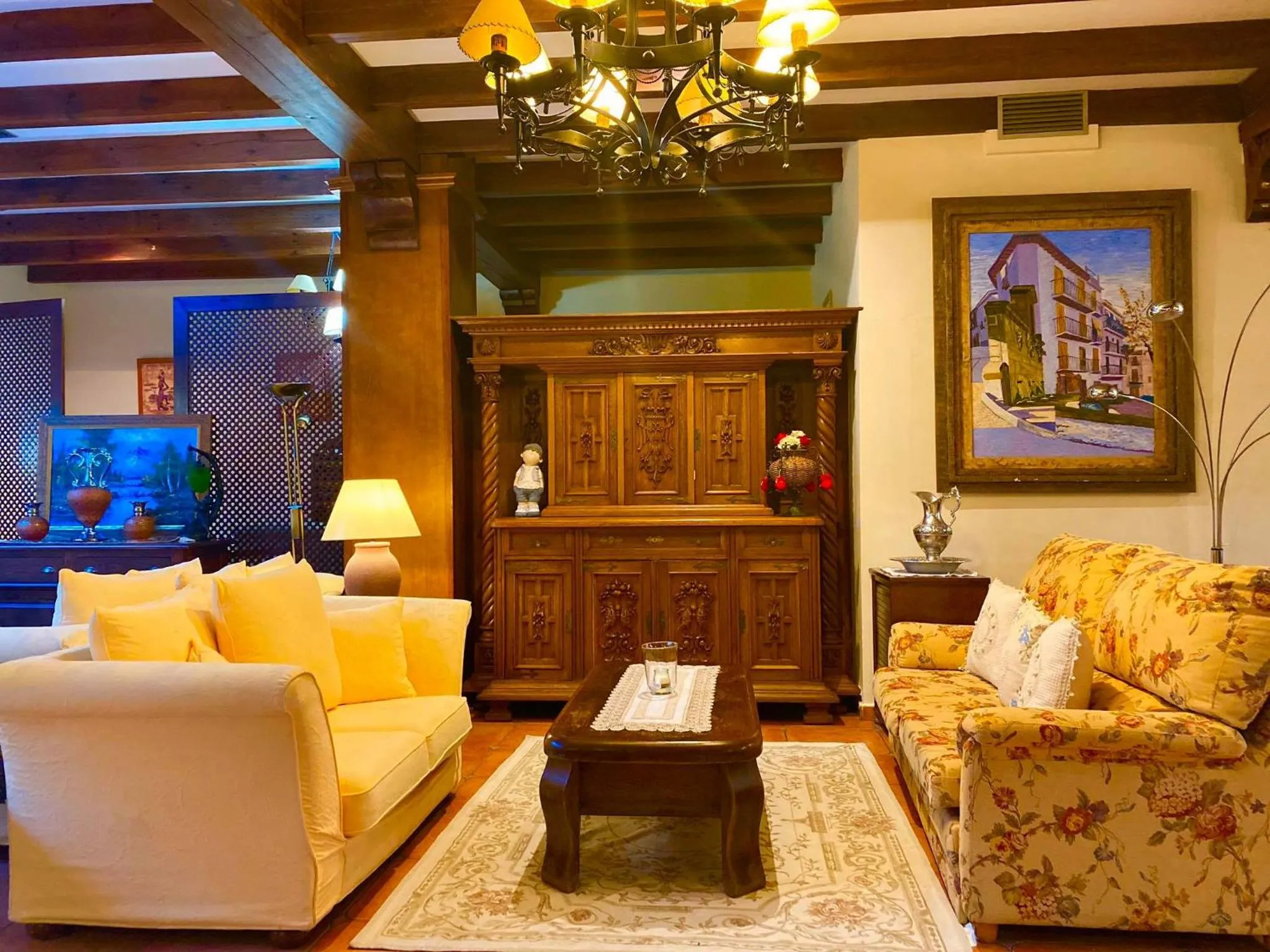 Living room in Hotel El Curro