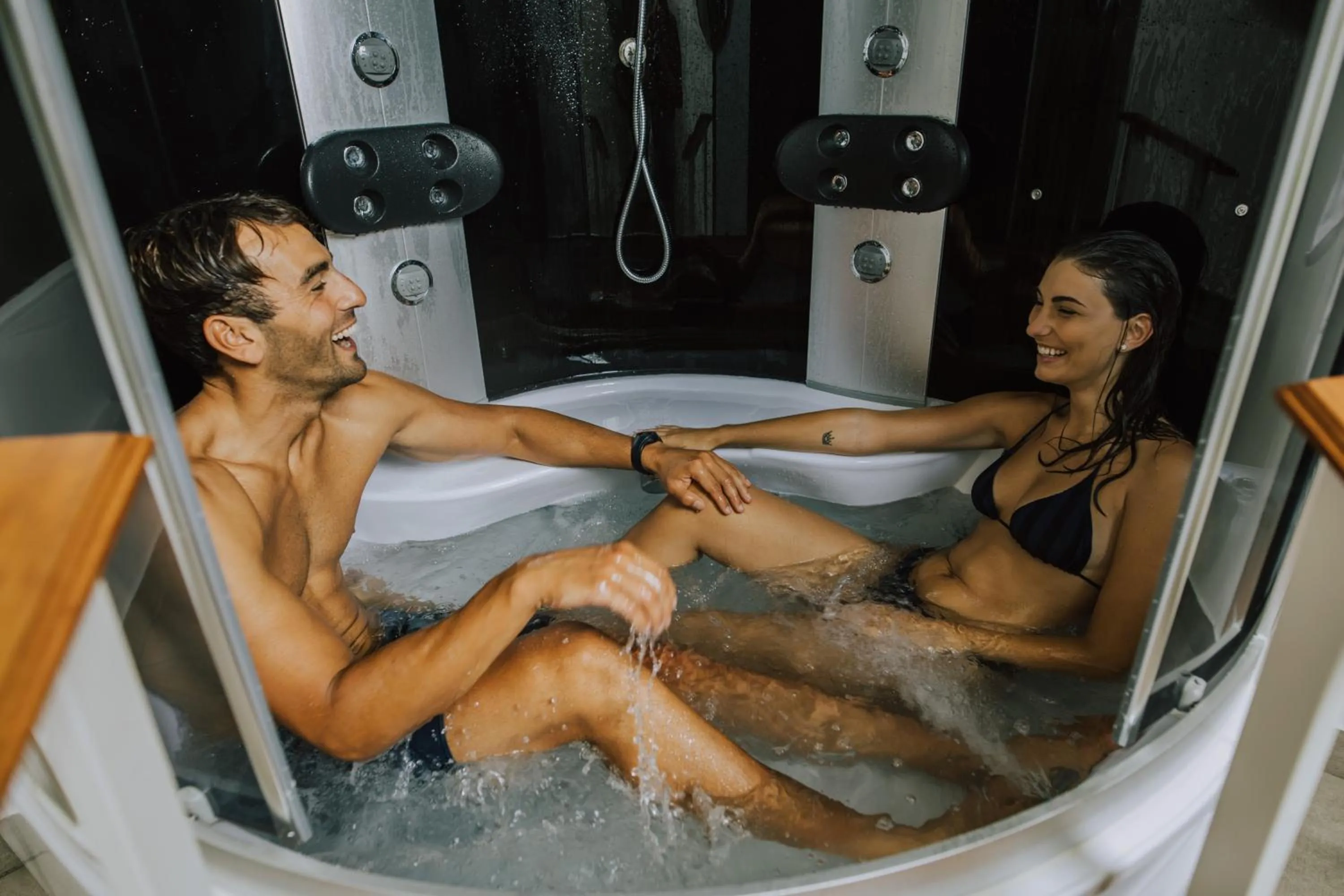 Shower in Hotel Dos Reyes