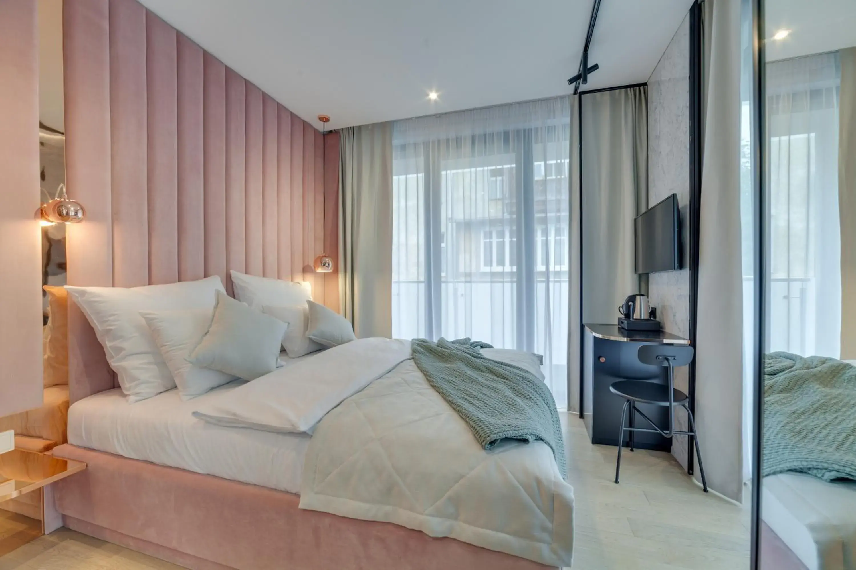 Classic Double Room with Balcony in Hello Haffner Classic Double Room with Balcony in Hello Haffner
