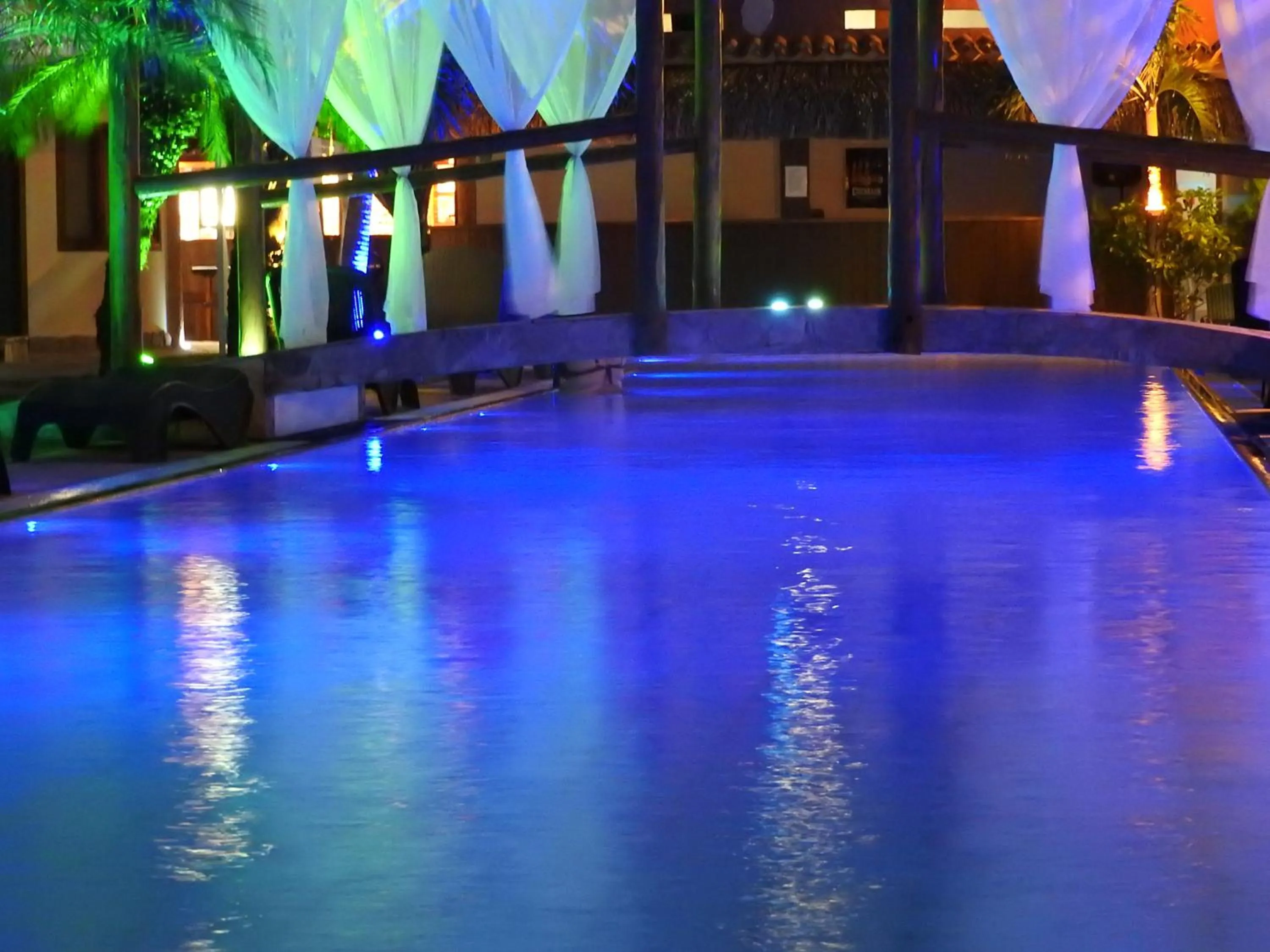 Pool view in IL Nuraghe