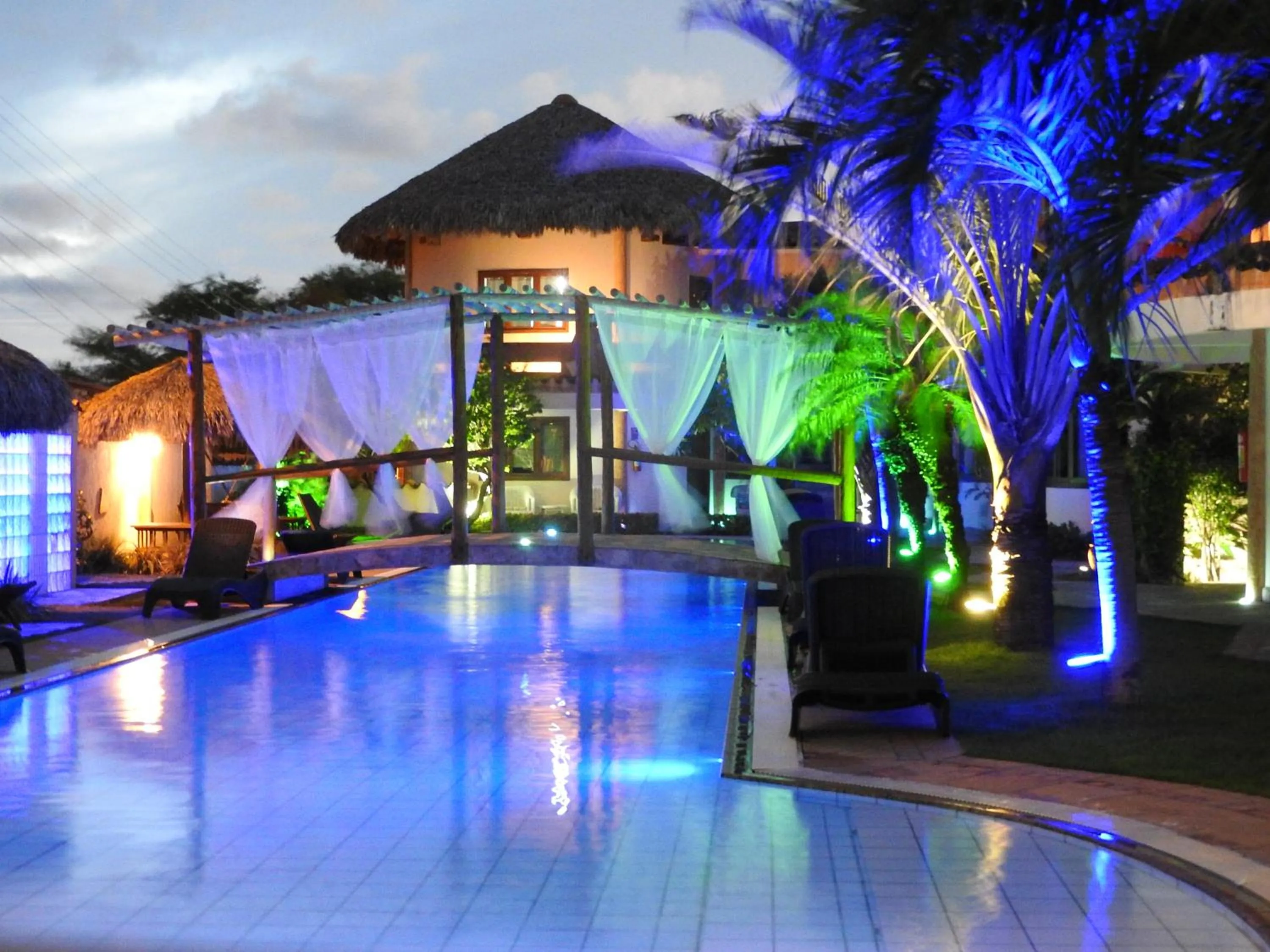 Pool view in IL Nuraghe