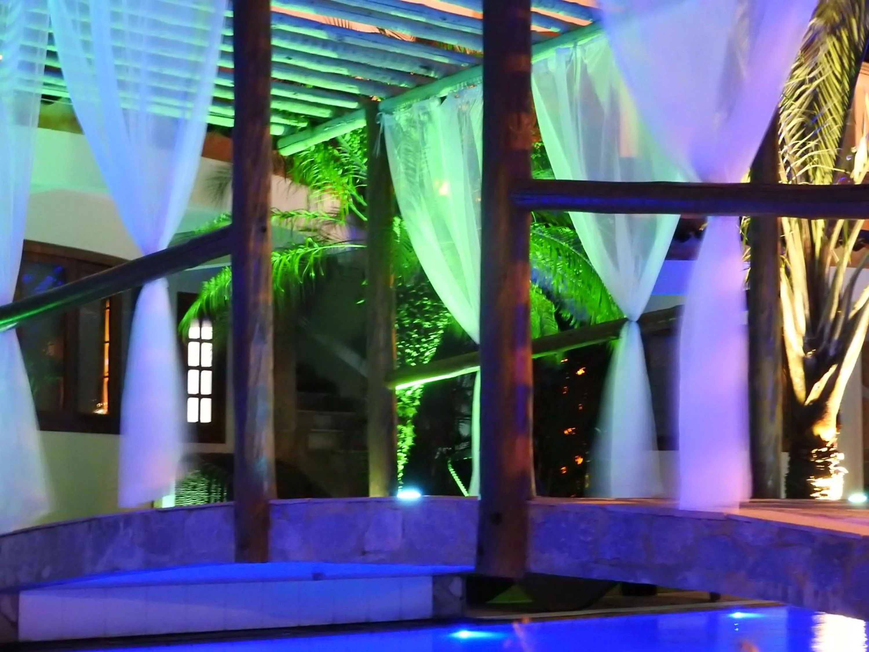 Pool view in IL Nuraghe