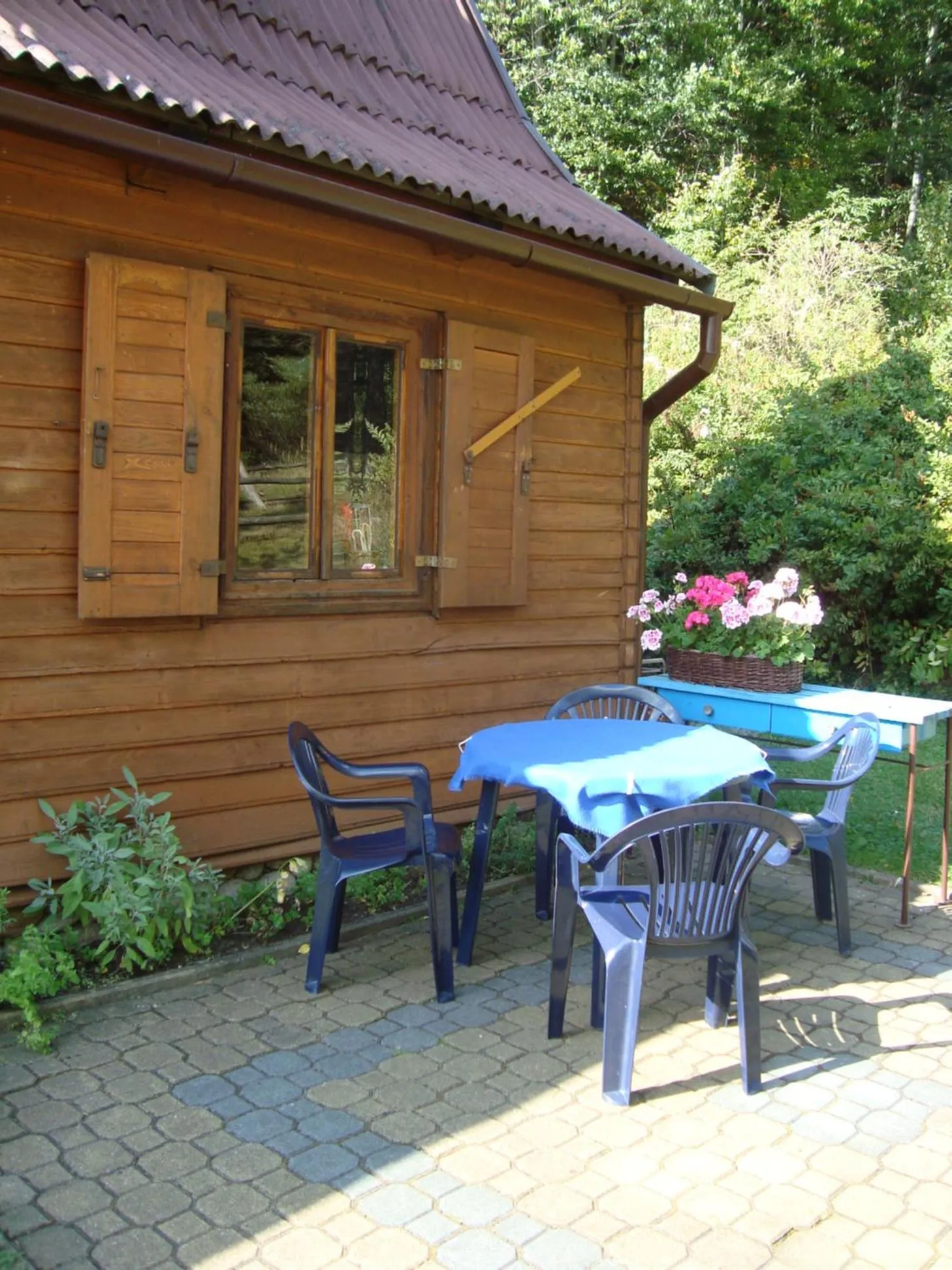 BBQ facilities in Drewniany Domek BB Nad Rzeką