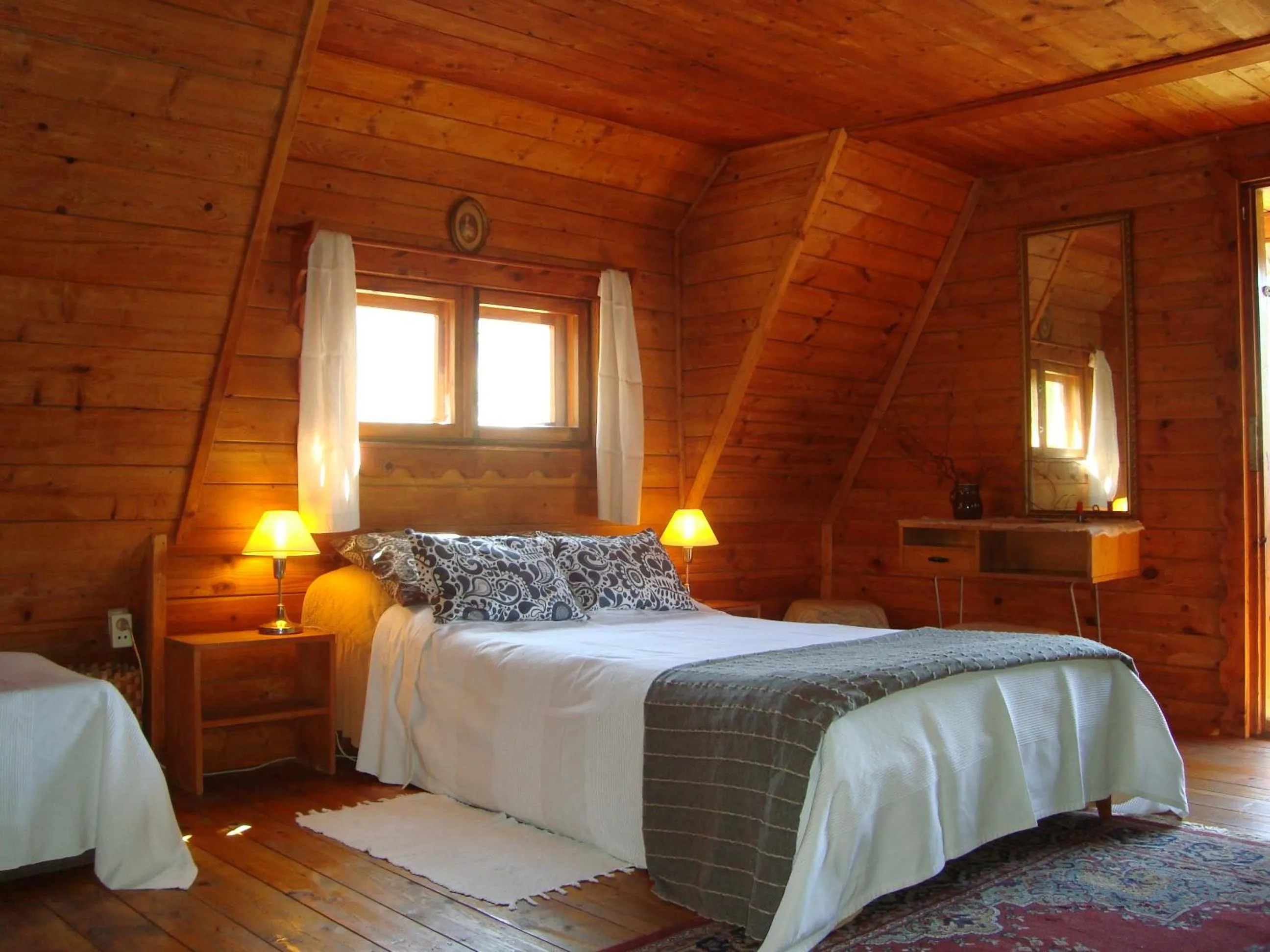 Bed in Drewniany Domek BB Nad Rzeką