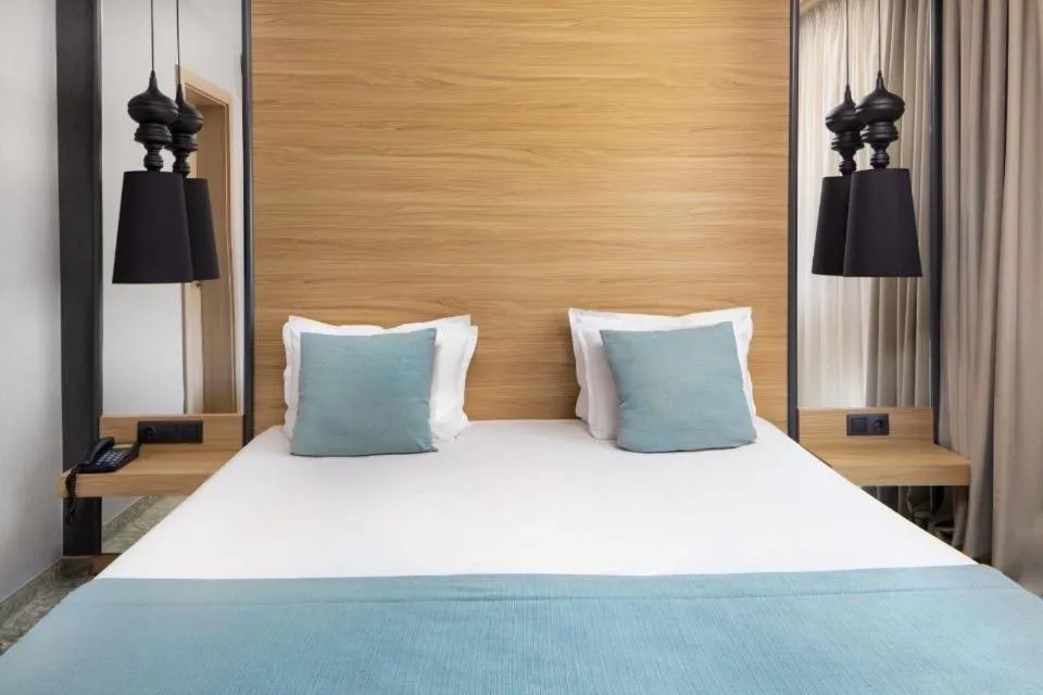 Bed in Devin Spa Hotel