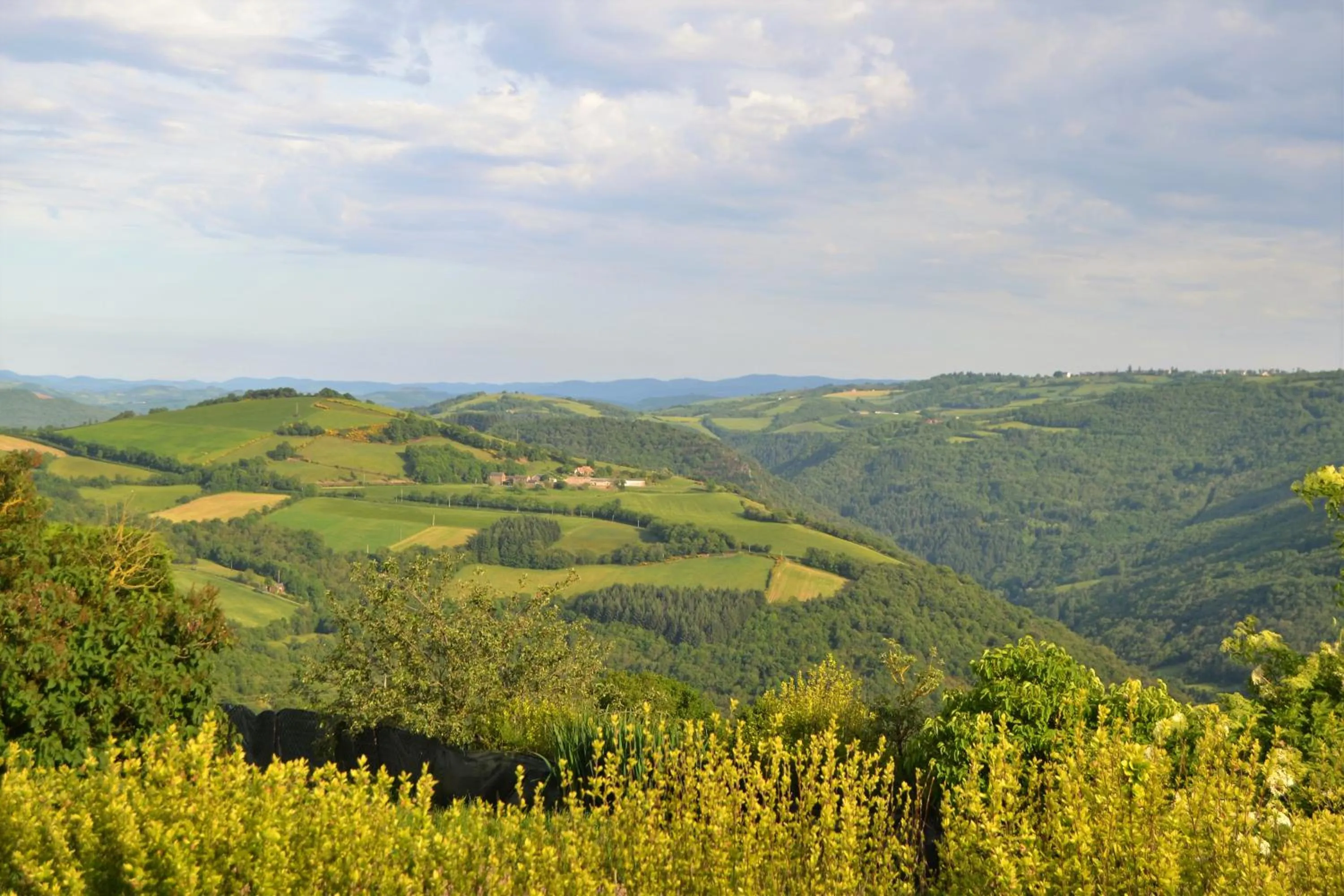 Mountain view in La Colline du Chat Perche