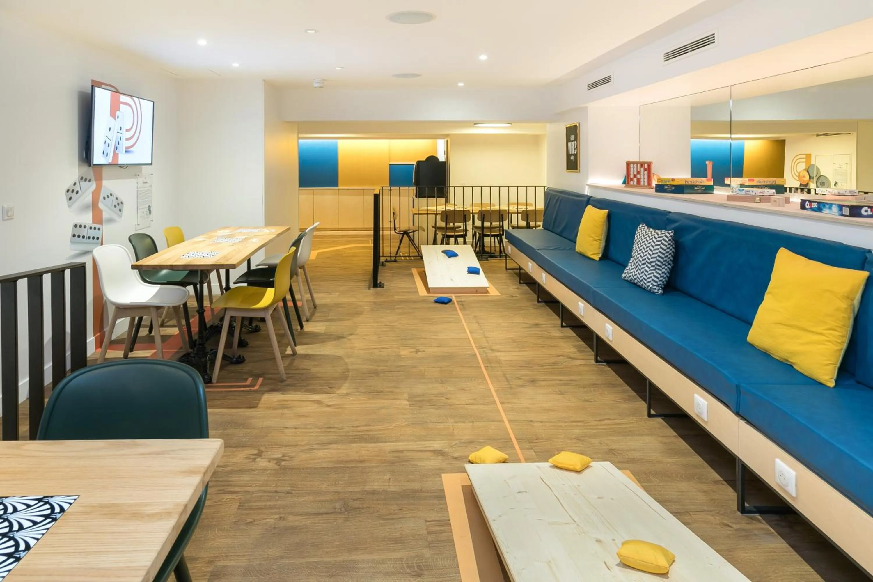 Game Room in Hotel The Playce by Happyculture