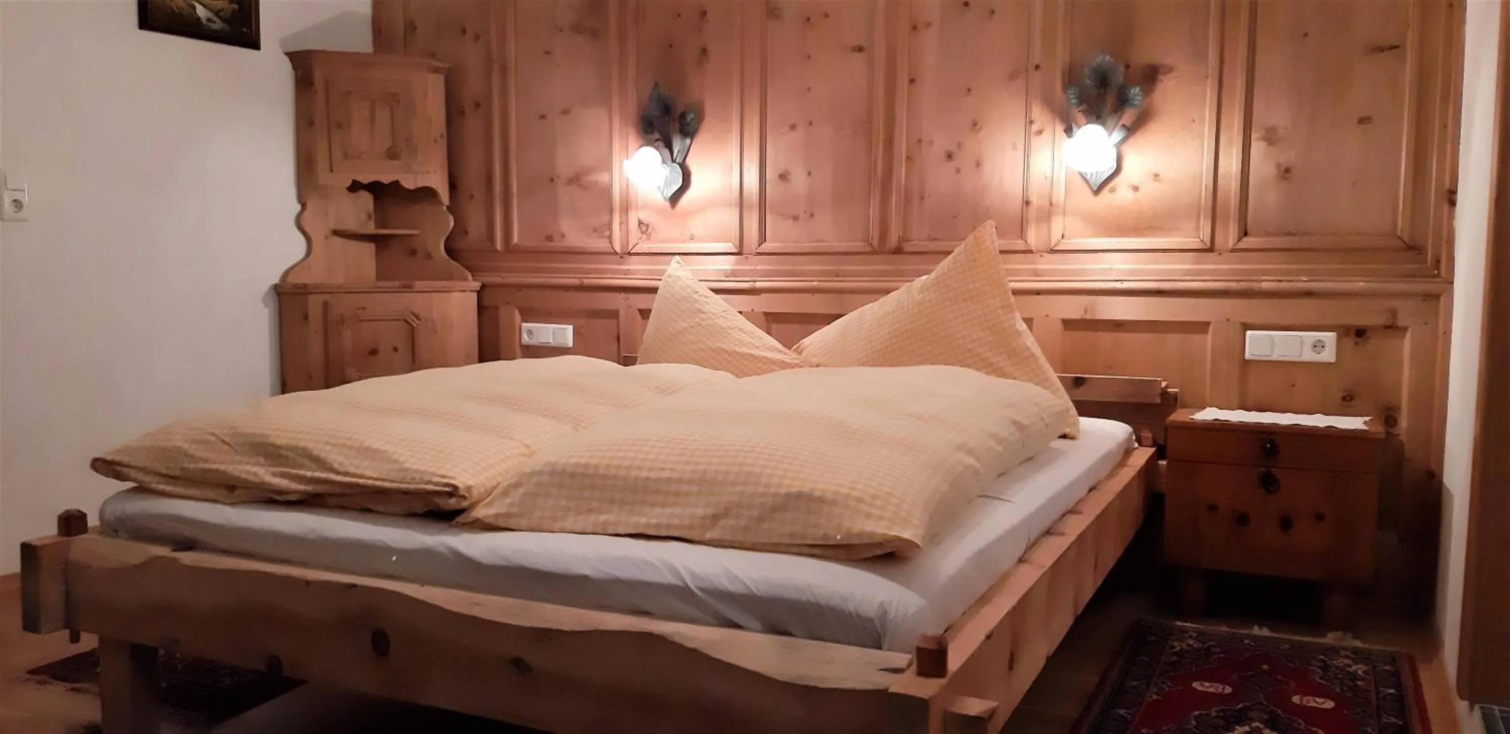 Bed in Pension Wassererhof