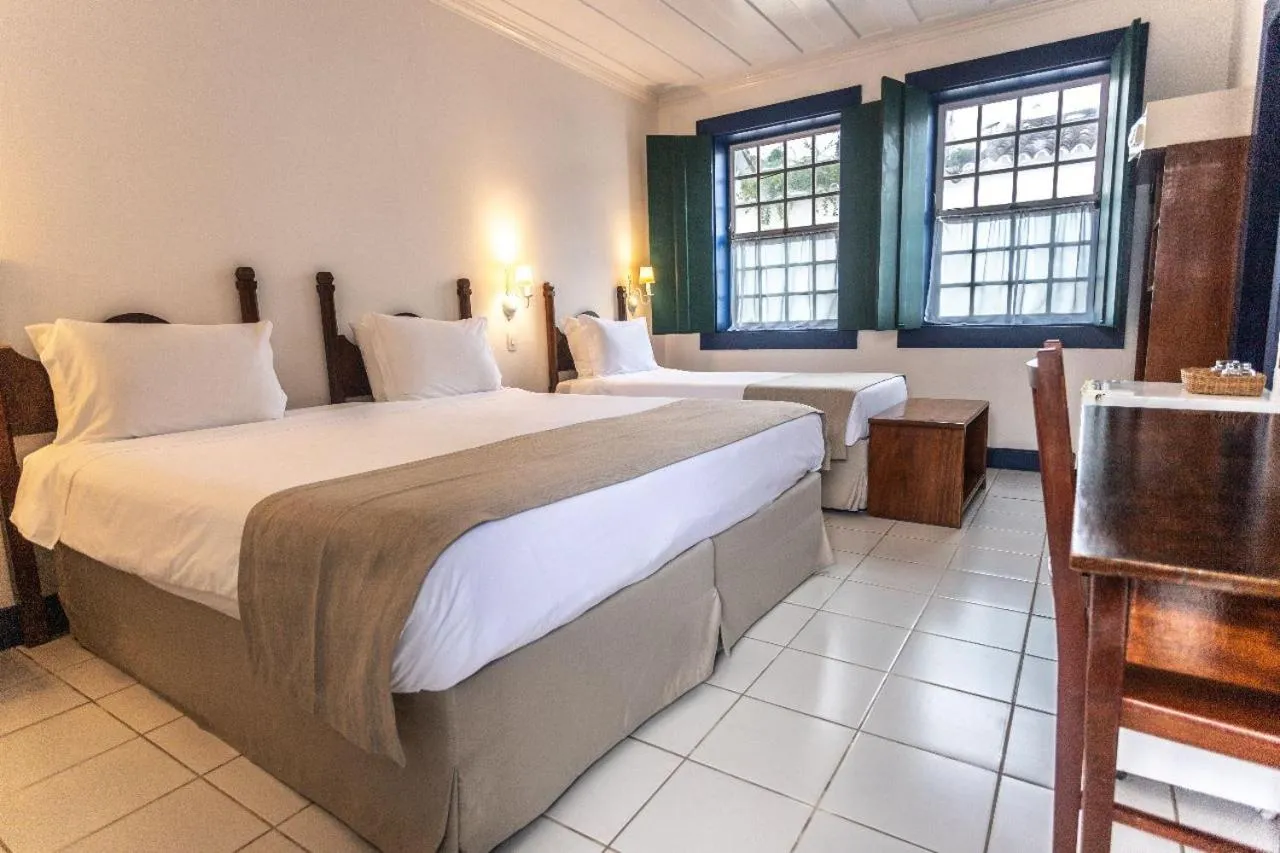 Bed in Pousada Porto Imperial