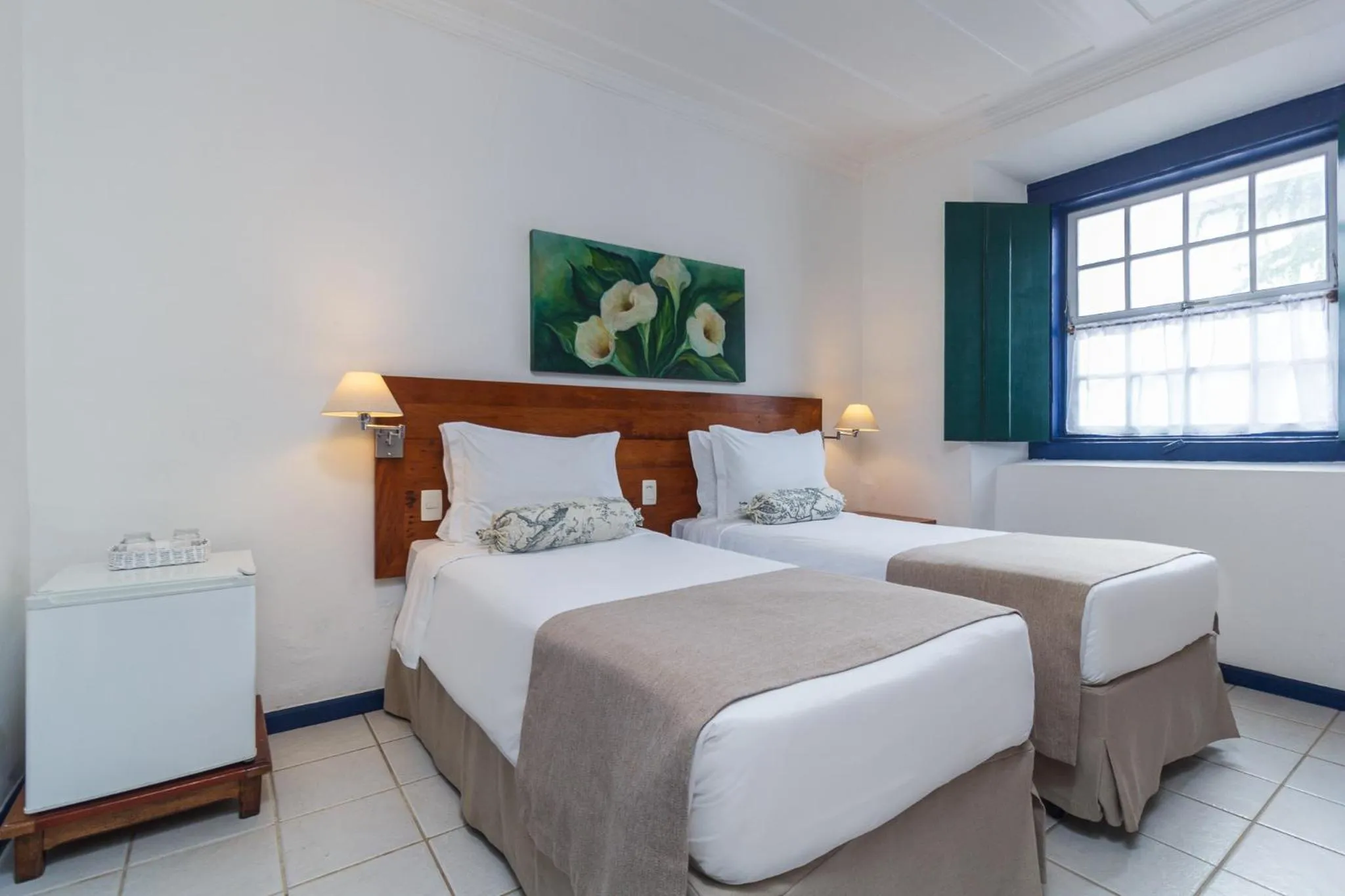 Bed in Pousada Porto Imperial