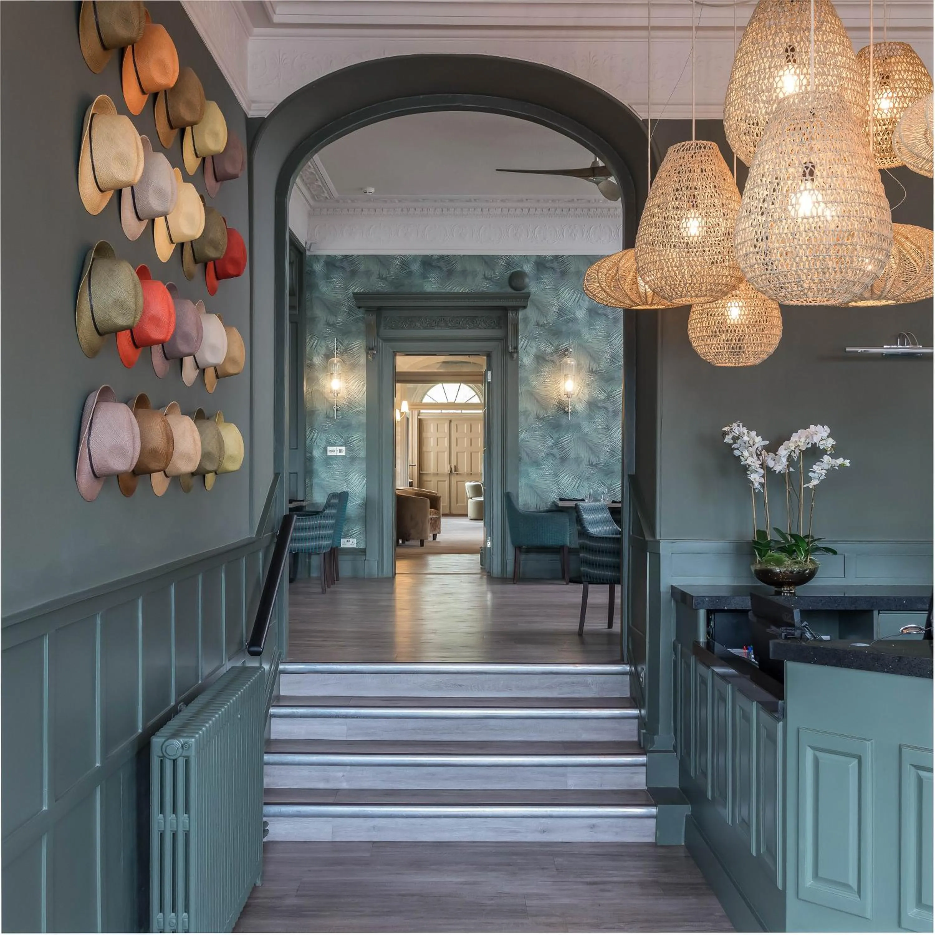 Lobby or reception in Lincombe Hall Hotel & Spa - Just for Adults