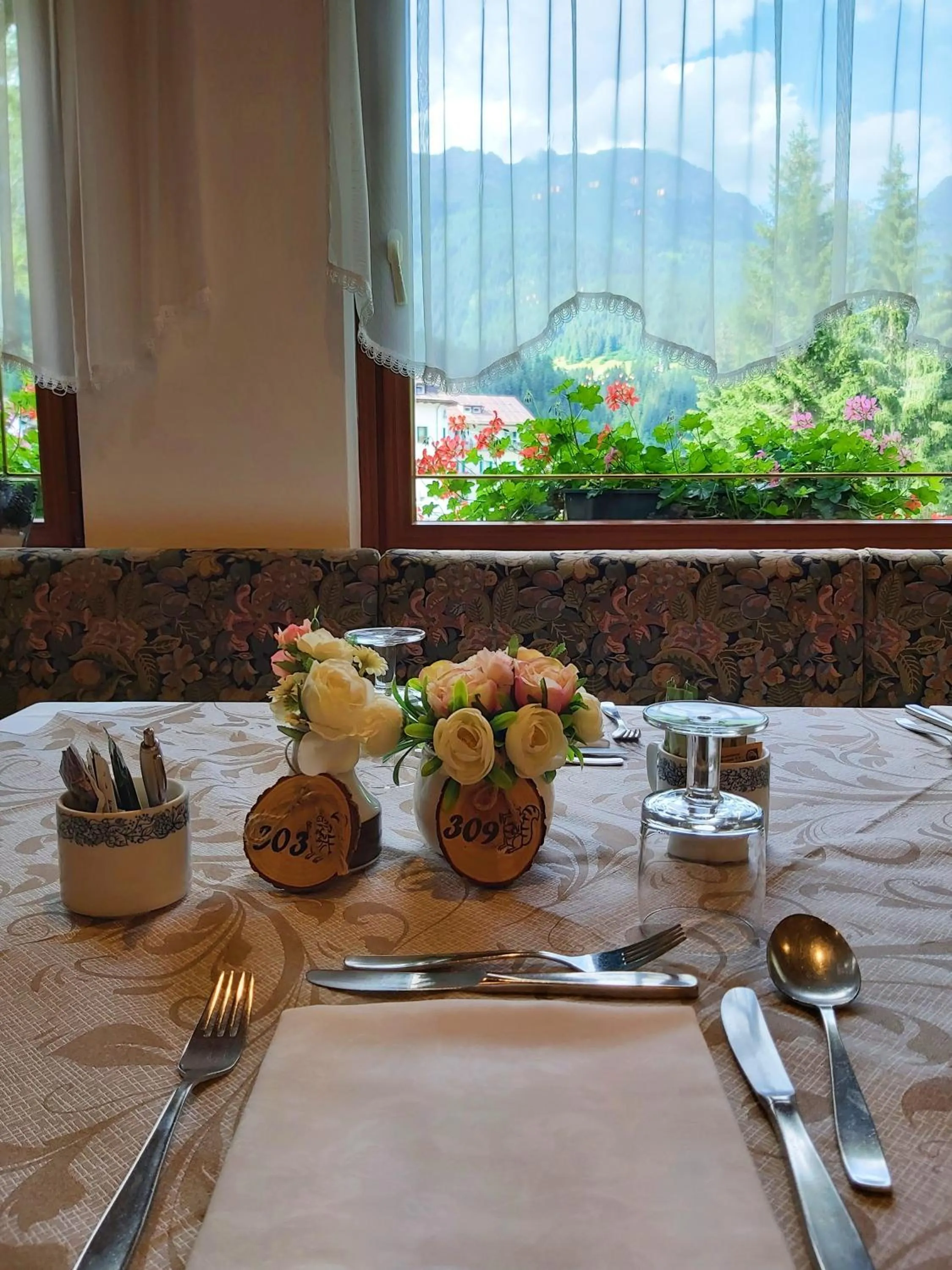 Food and drinks in Albergo Scoiattolo