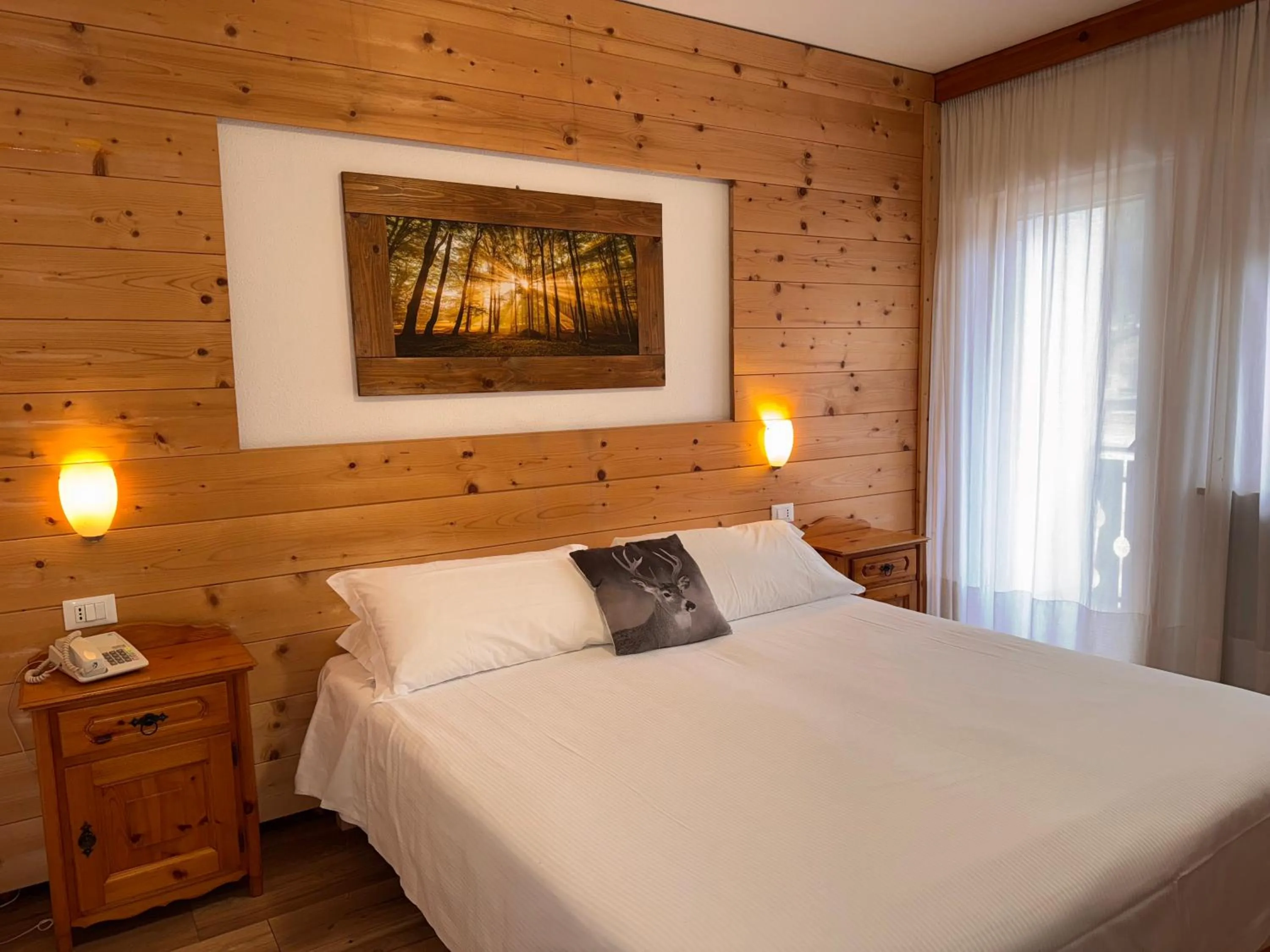 Bedroom, Bed in Albergo Scoiattolo