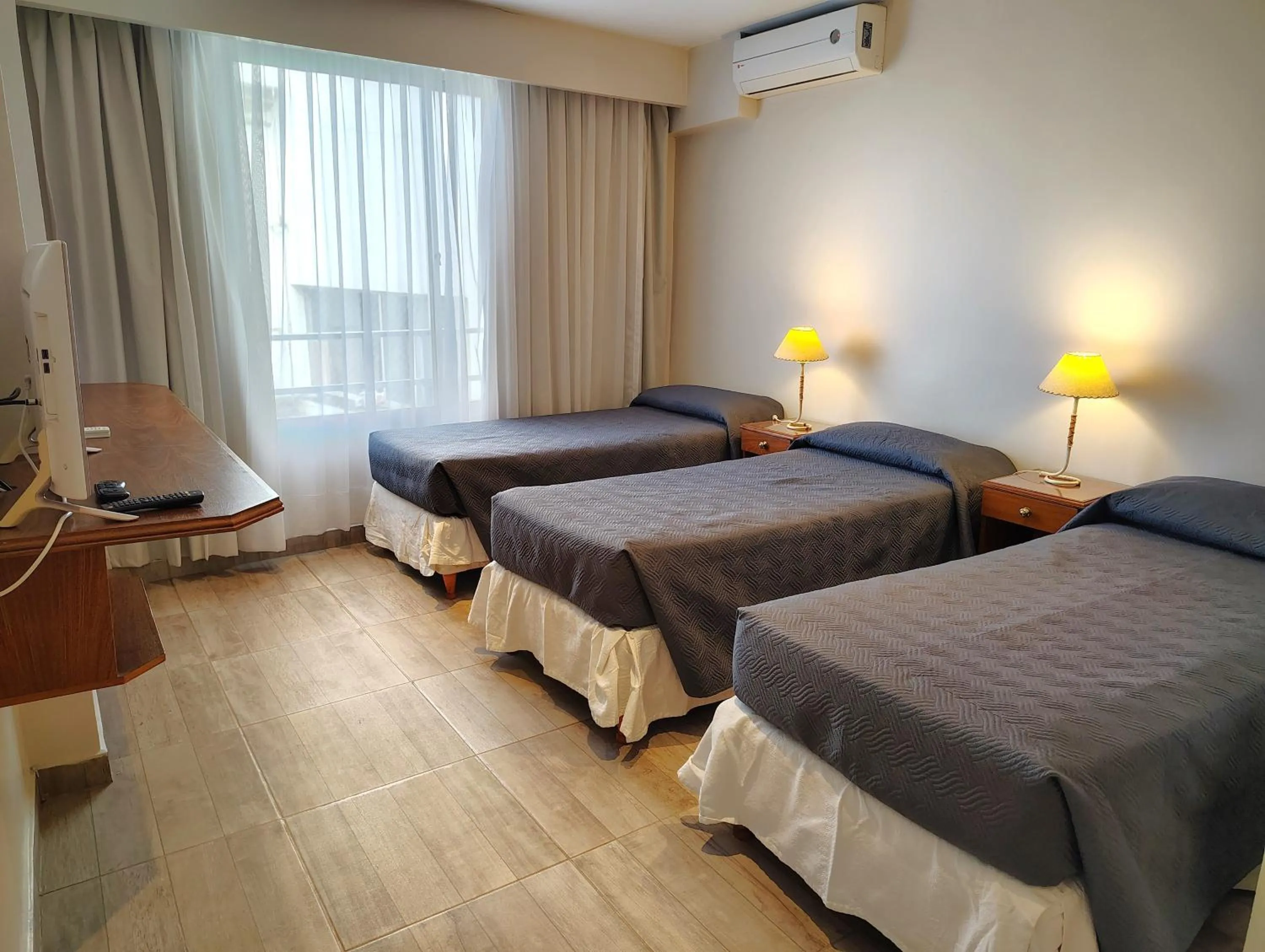 Bed in Hotel Guerrero