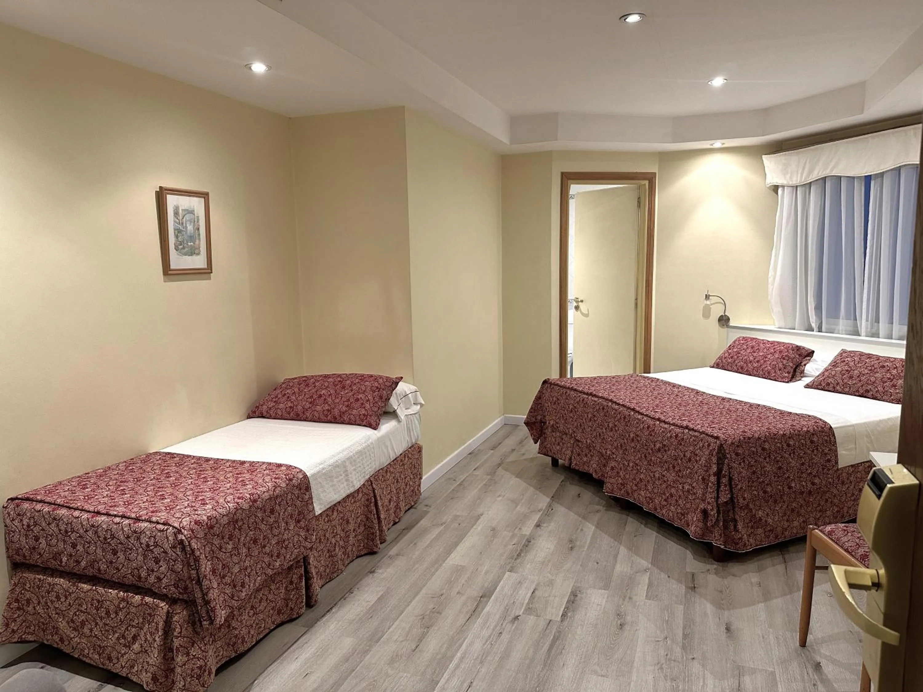 Bed in Hotel Guerrero