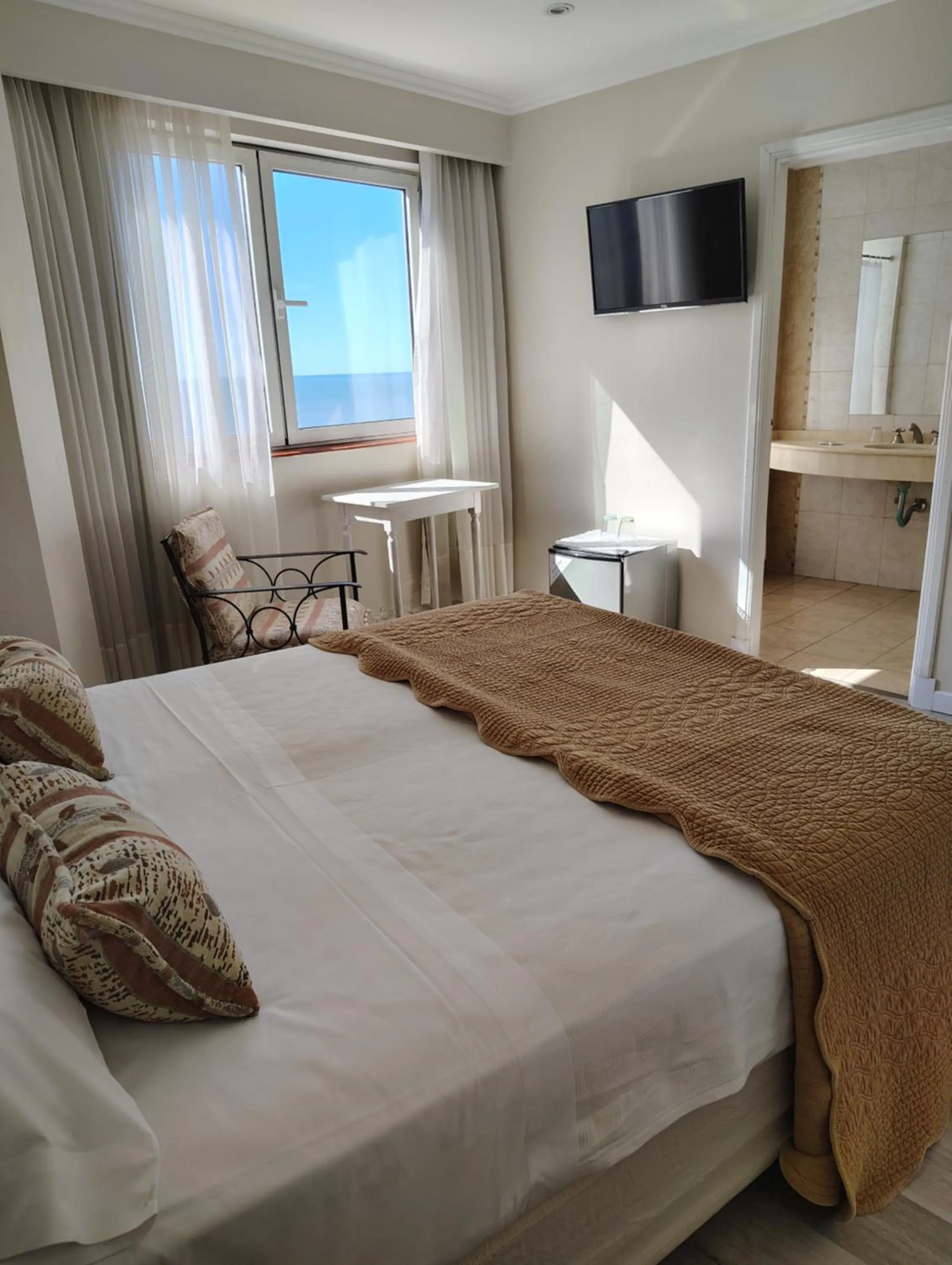 Bed in Hotel Guerrero