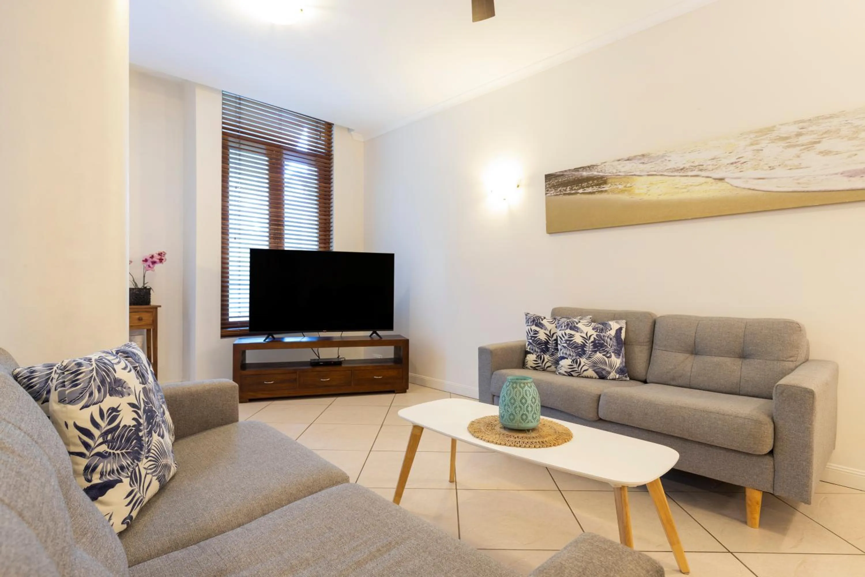 Living room in The Mediterranean Port Douglas