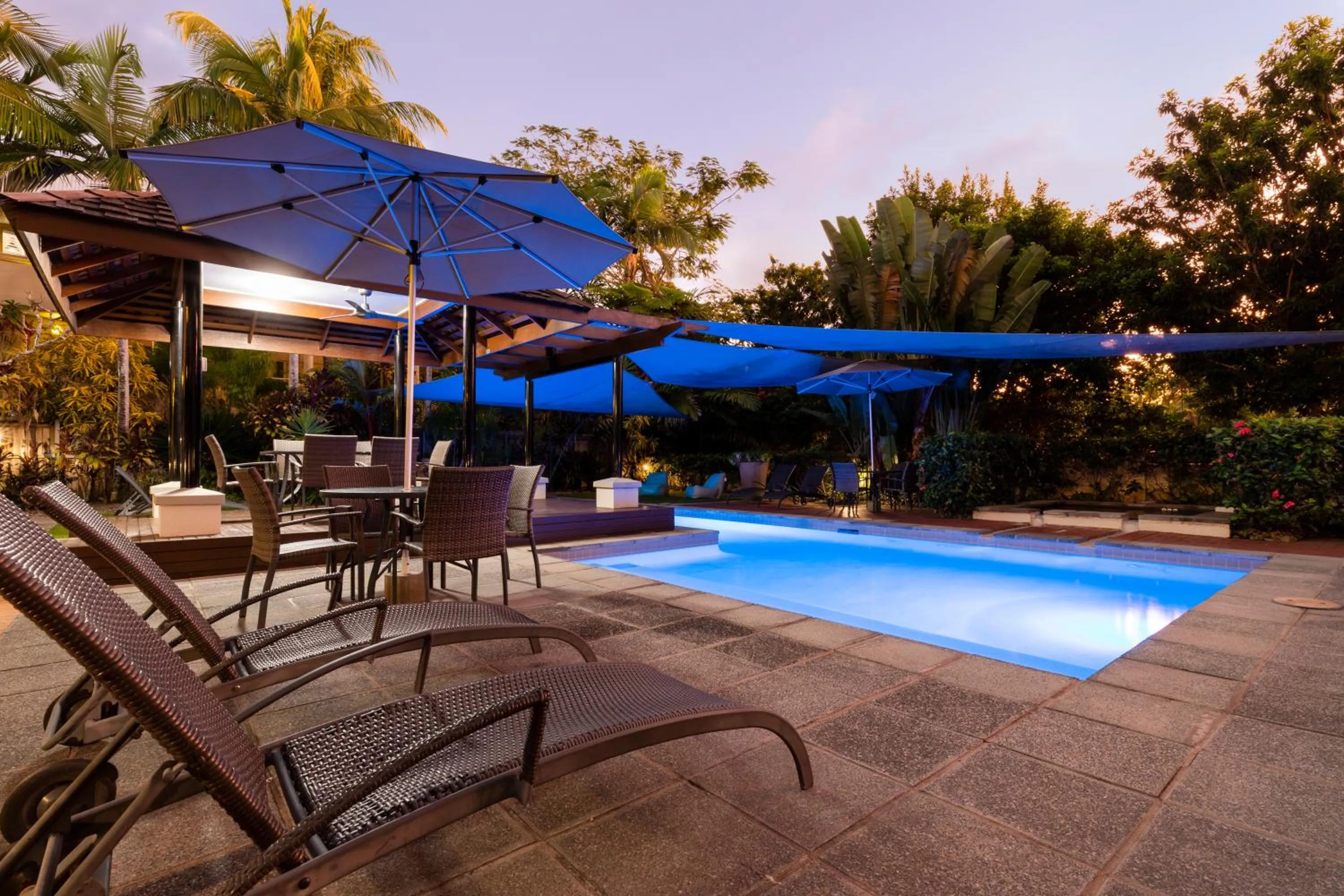 Swimming pool in The Mediterranean Port Douglas