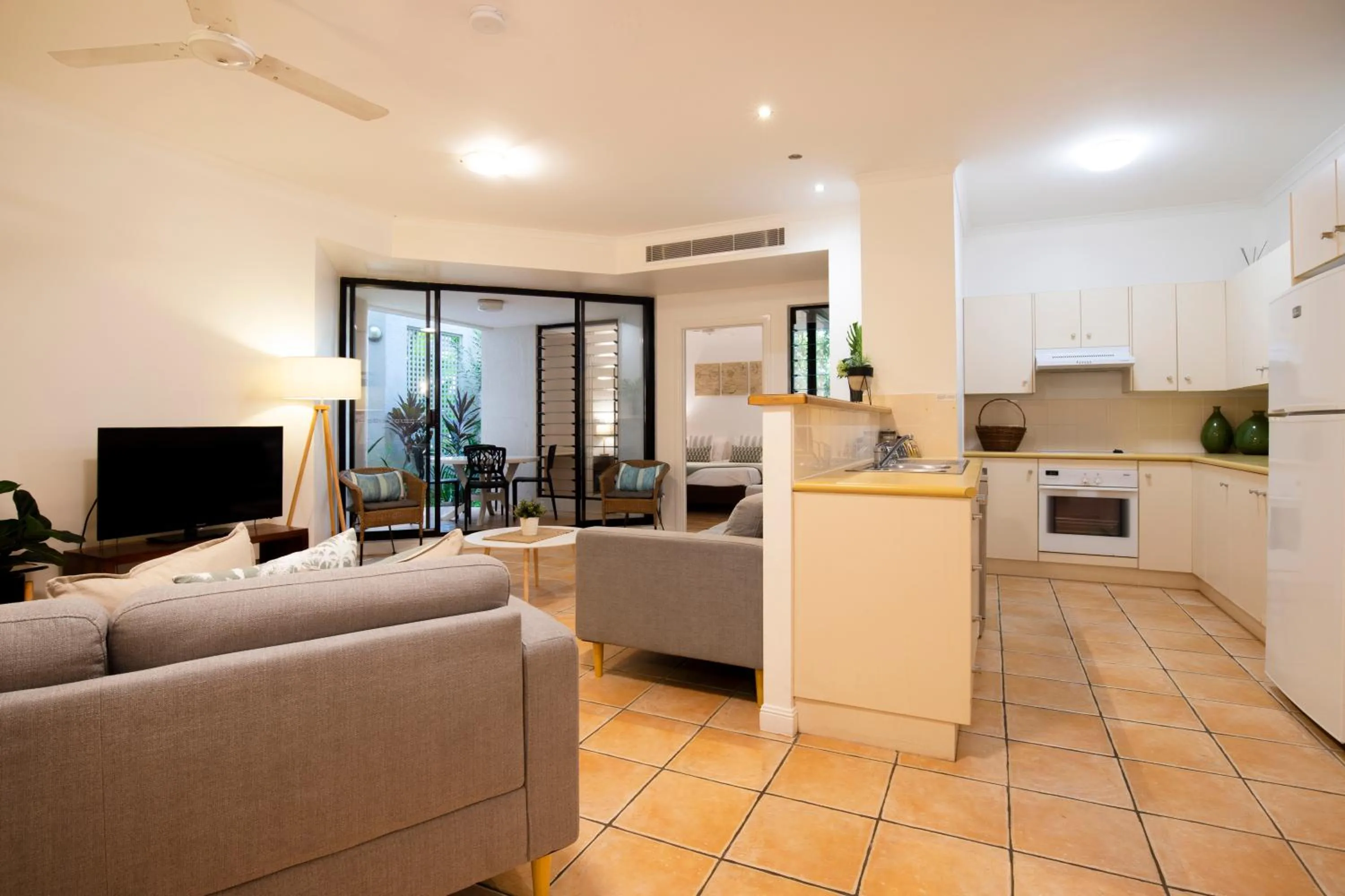Living room in The Mediterranean Port Douglas