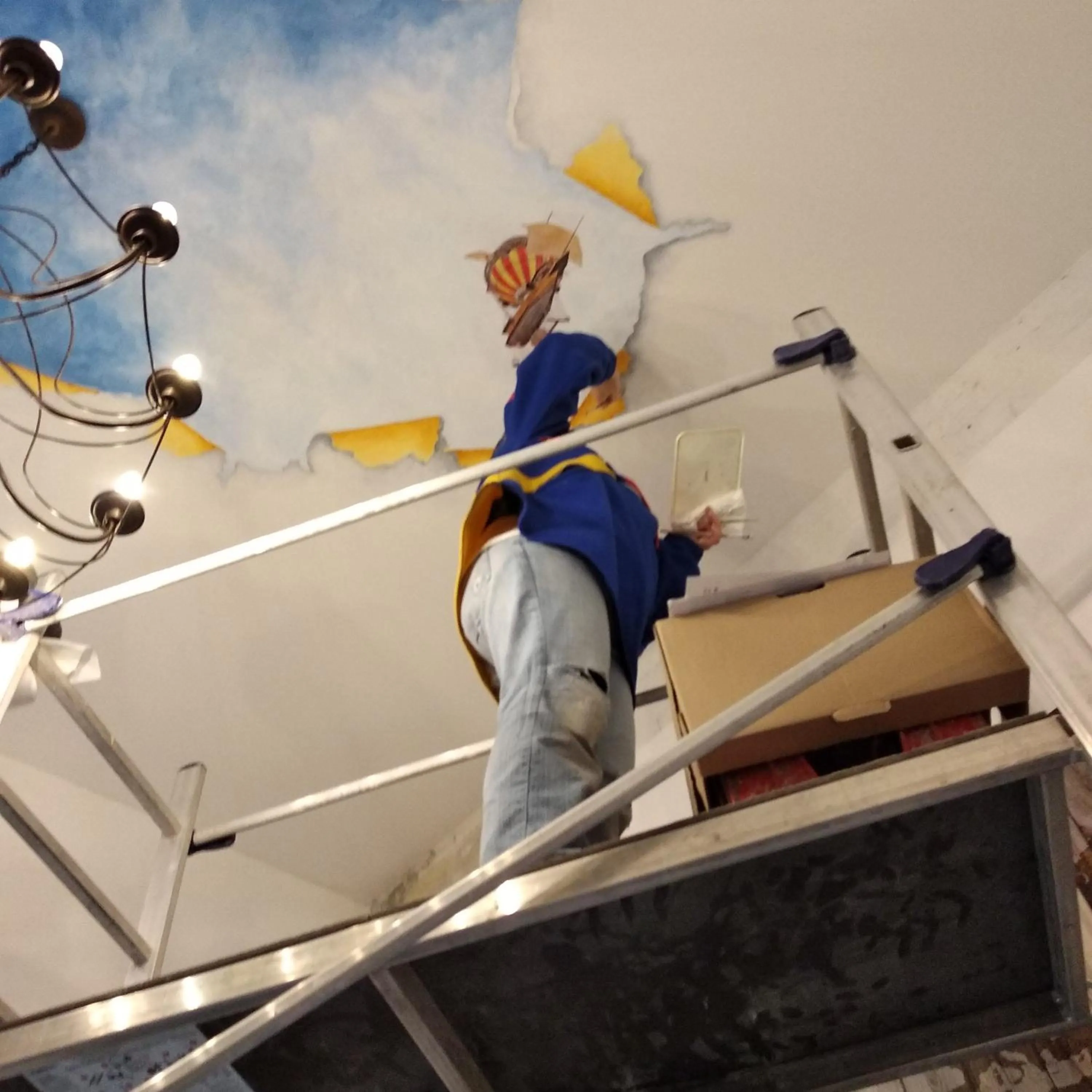 Decorative detail in BB SharingLoft Sirmione