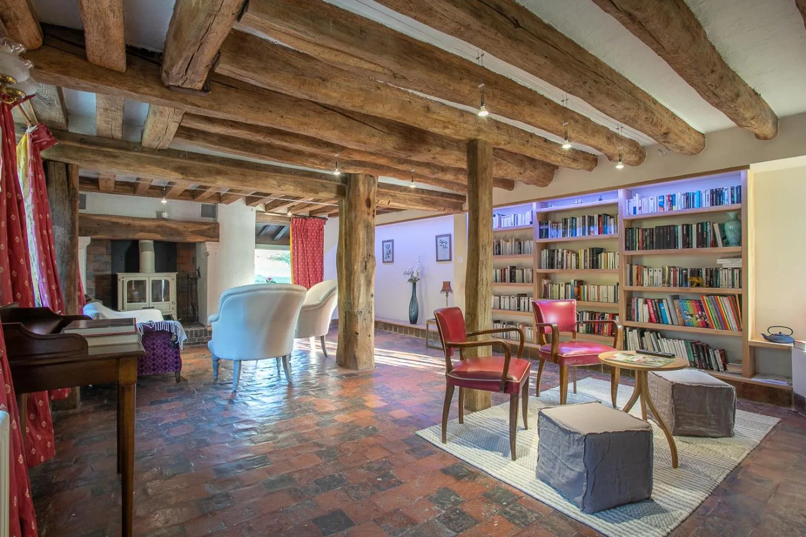 Communal lounge/ TV room in La Barbotiere