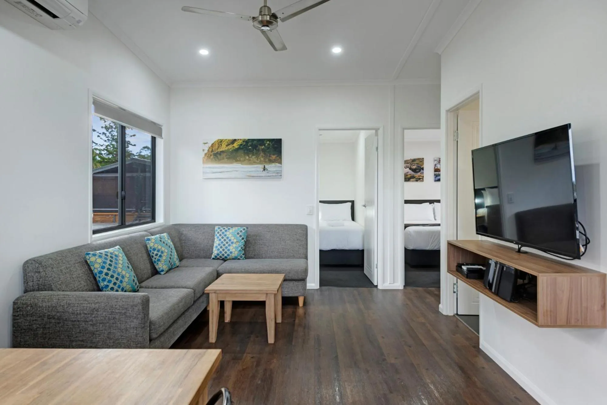 Living room in Discovery Parks - Forster