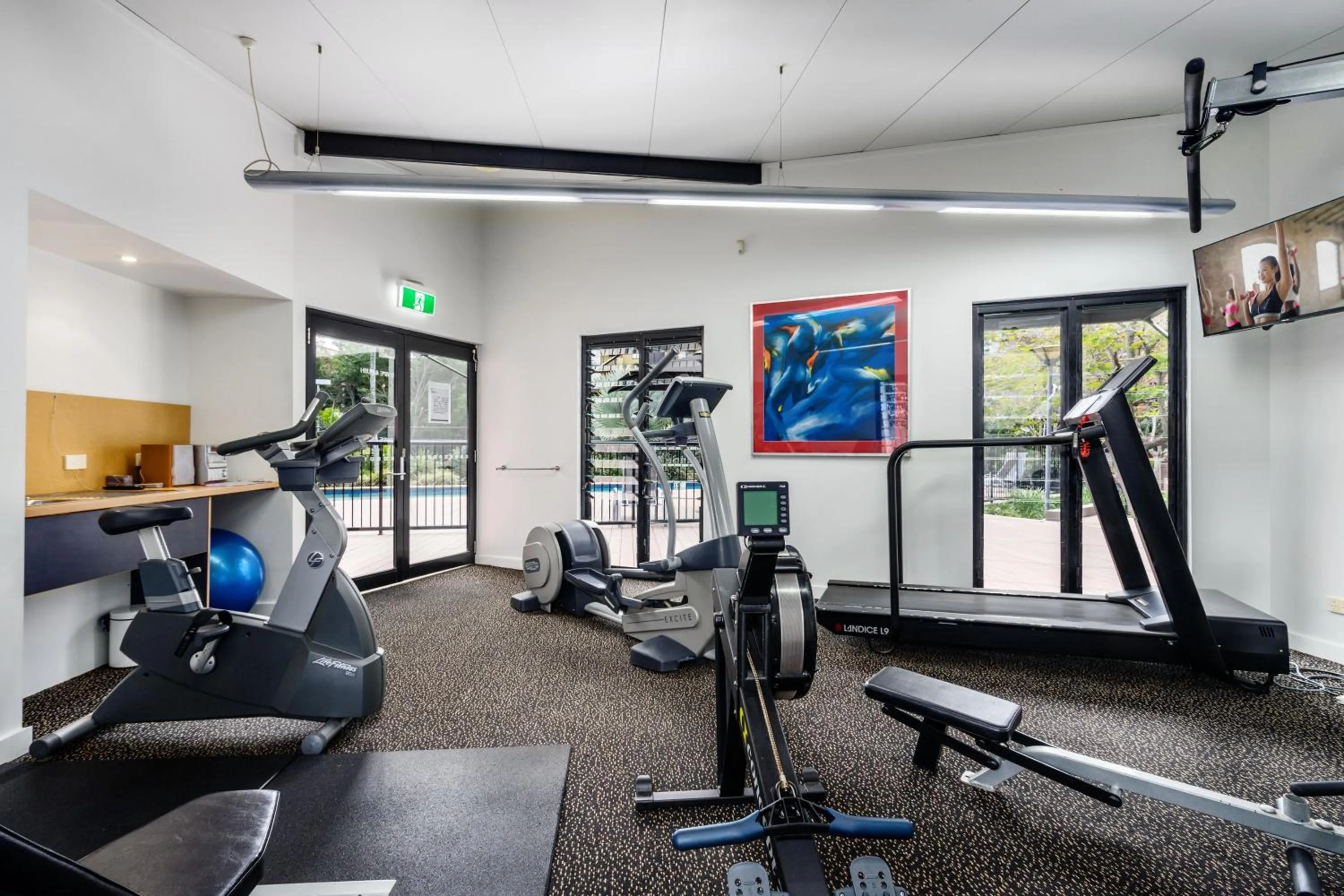 Fitness centre/facilities in The Docks On Goodwin