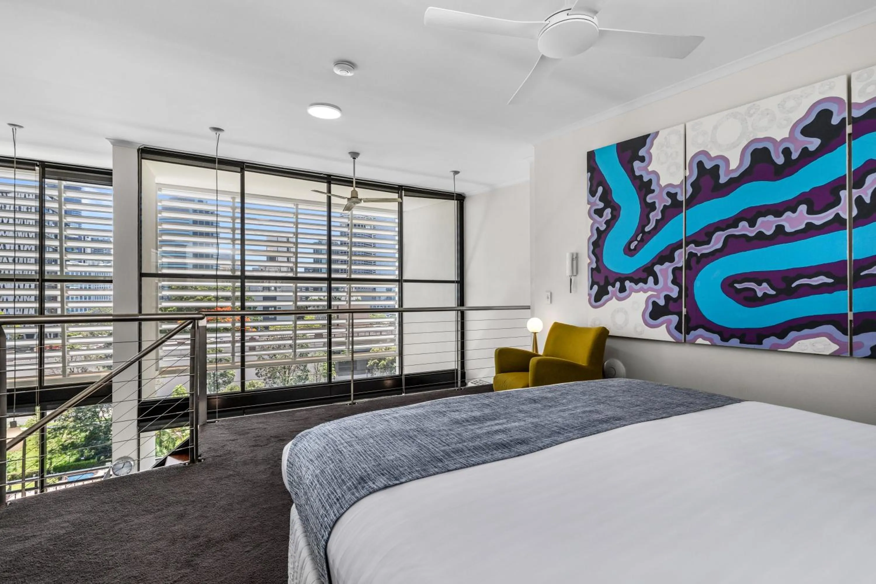 View (from property/room), Bed in The Docks On Goodwin