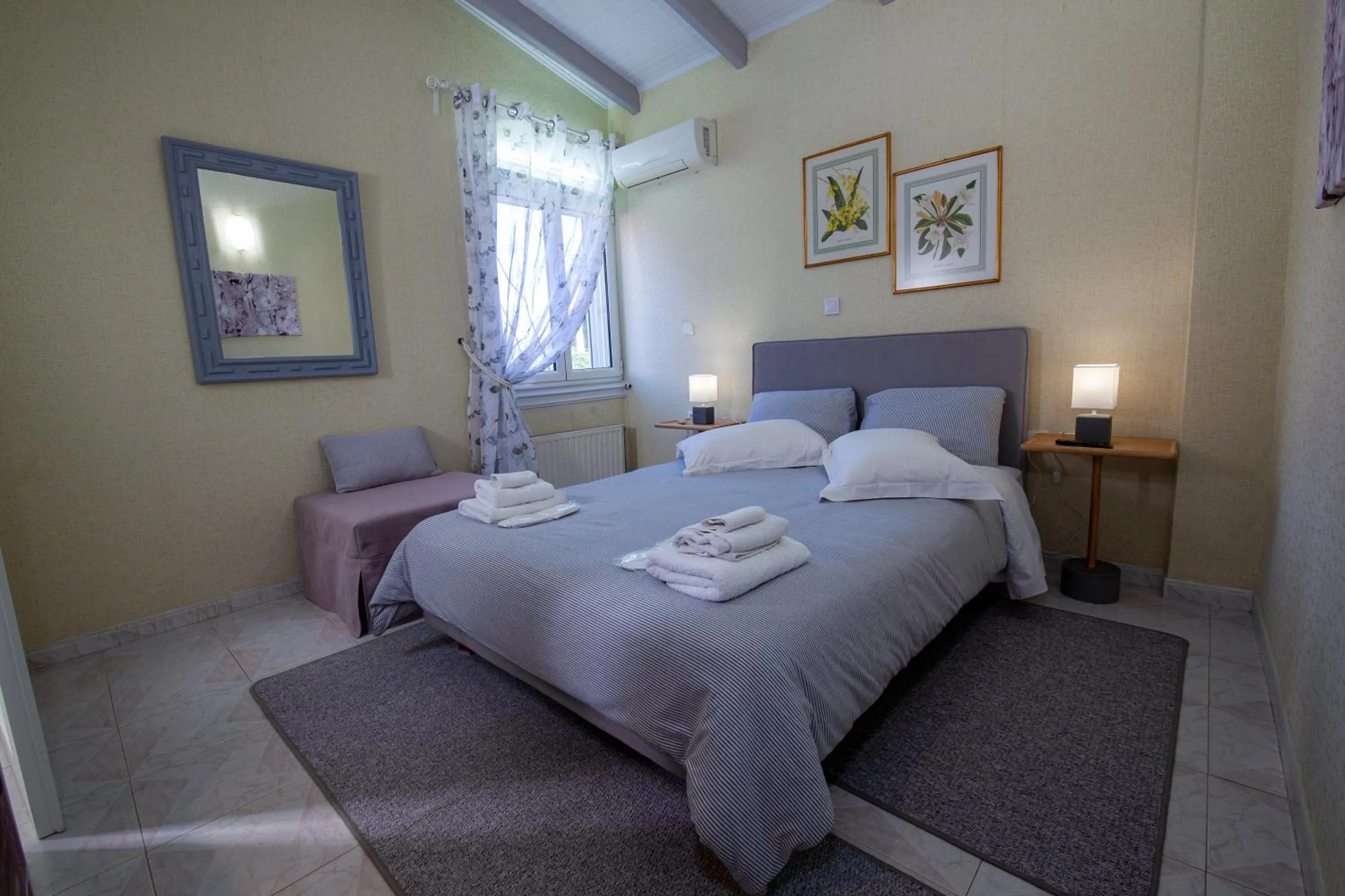 Bed in Natalie Apartments