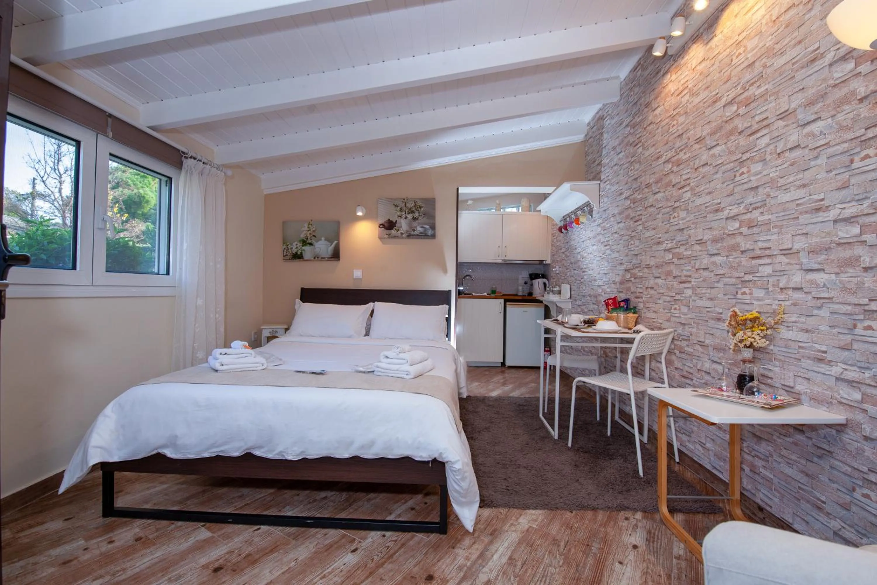 Bed in Natalie Apartments