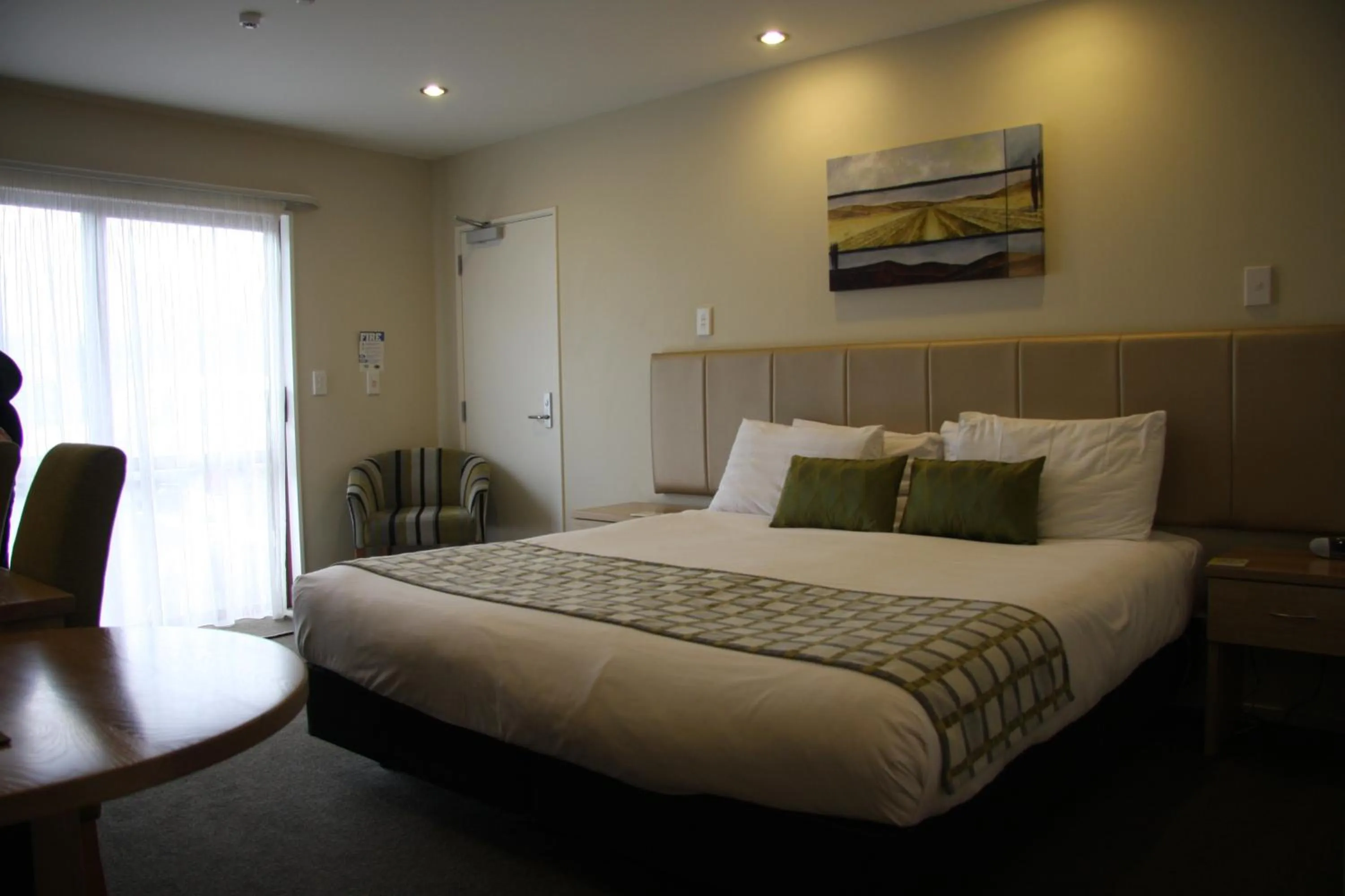 Bedroom, Bed in 555 Motel Dunedin