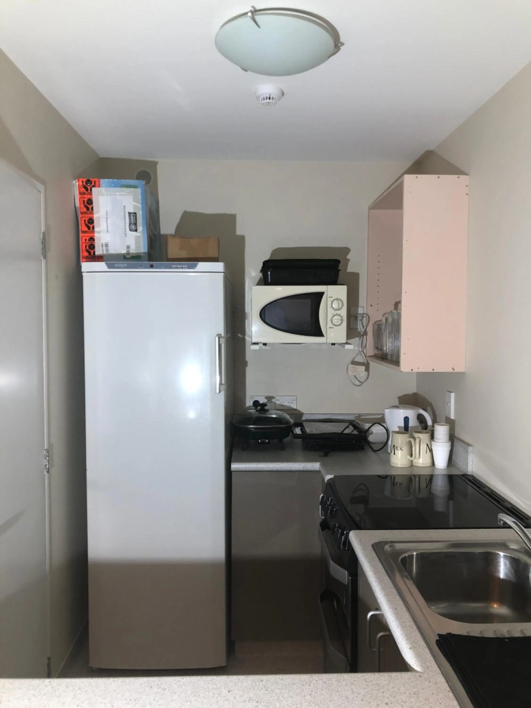 Living room in 555 Motel Dunedin