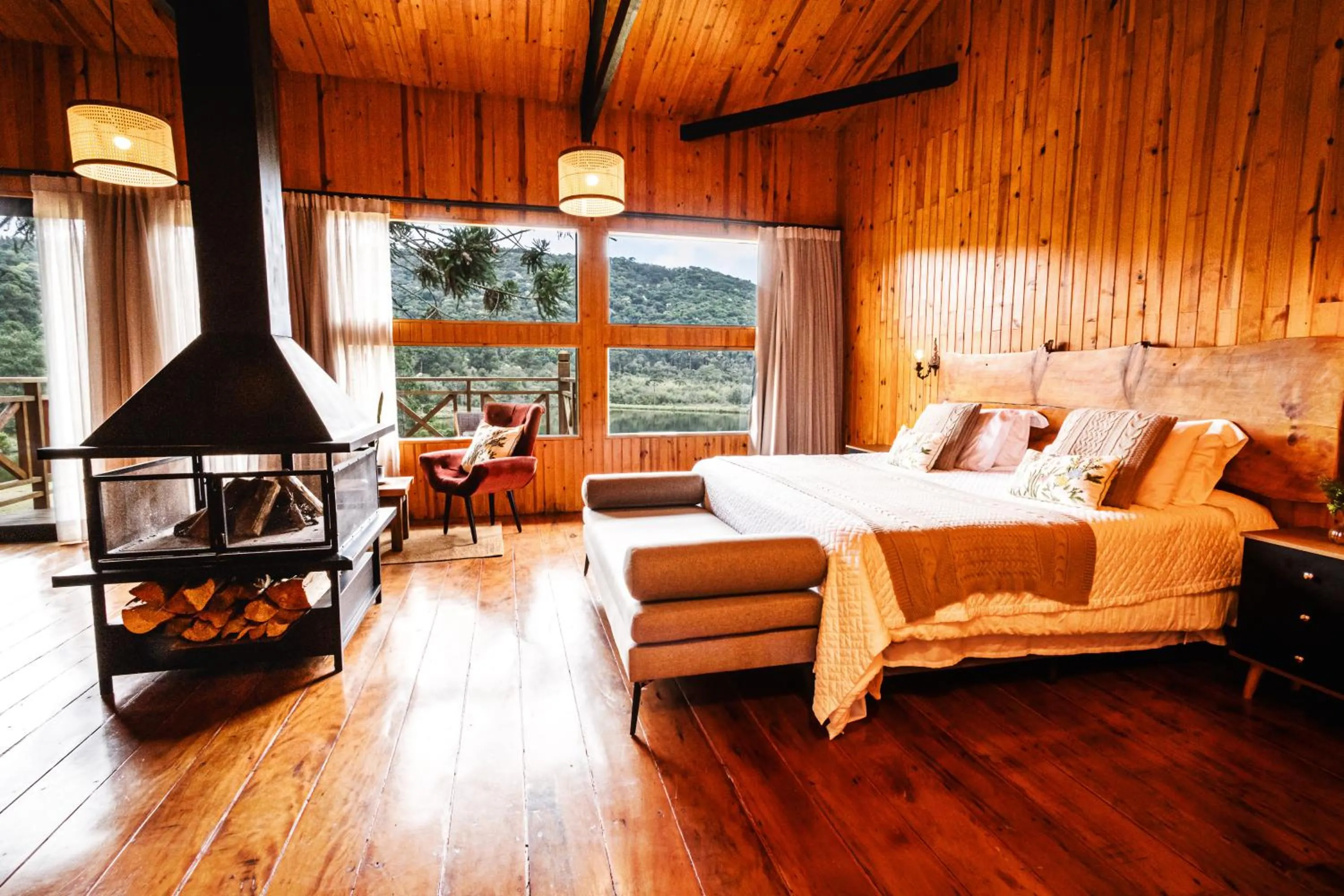 Bed in Estalagem Tronador