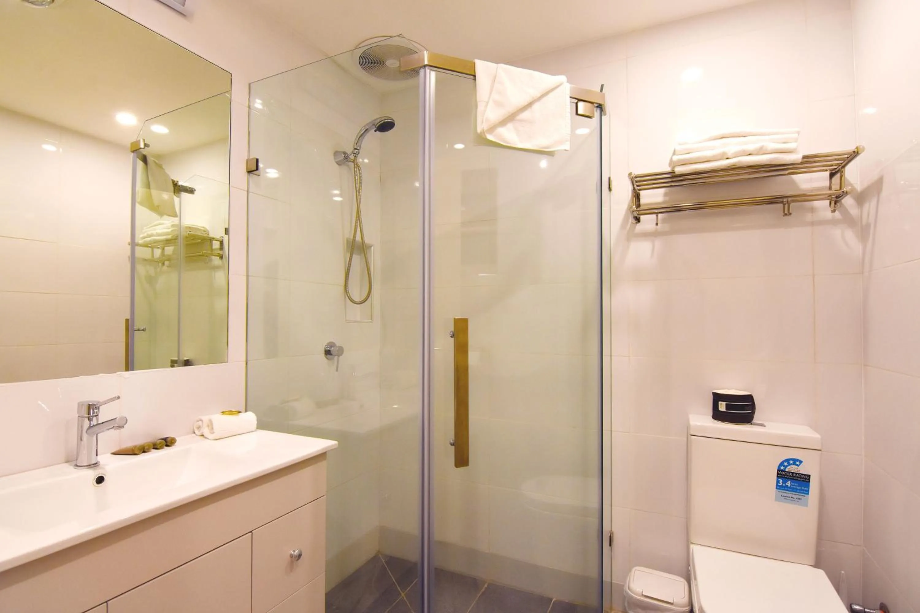 Shower in Best Western Plus Buckingham International