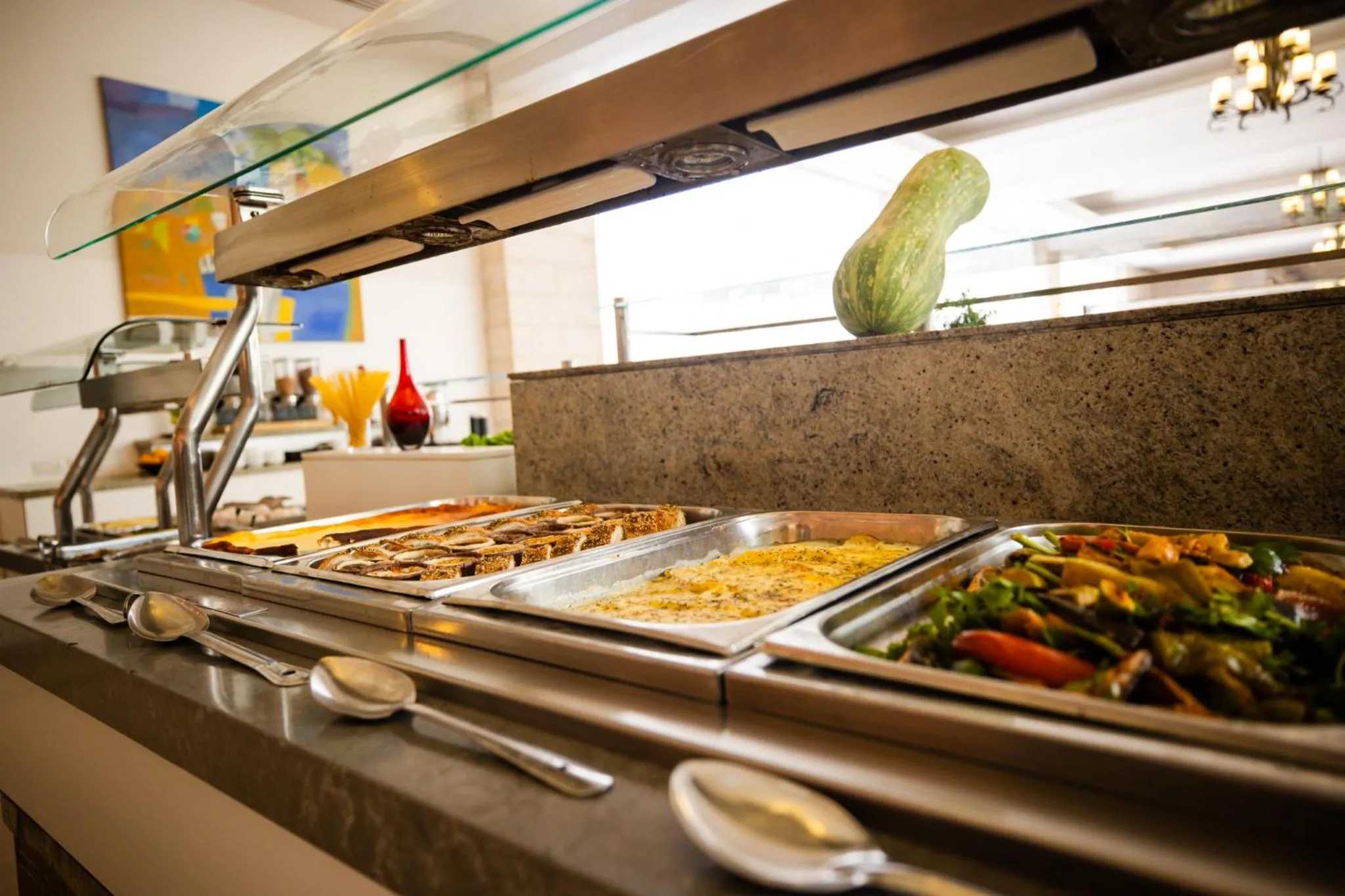 Breakfast in Grand Court Hotel